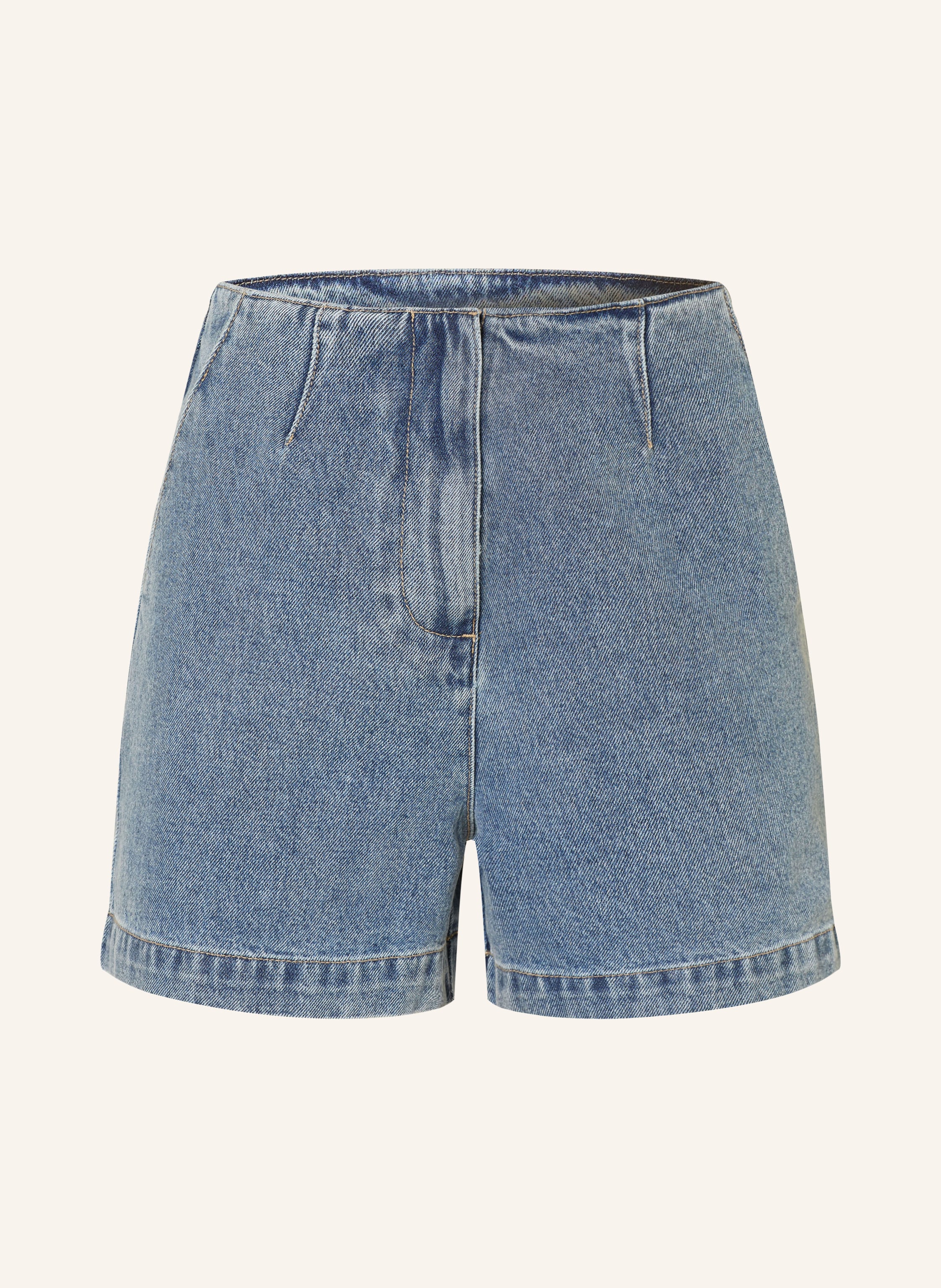 Mrs & Hugs Jeansshorts blau