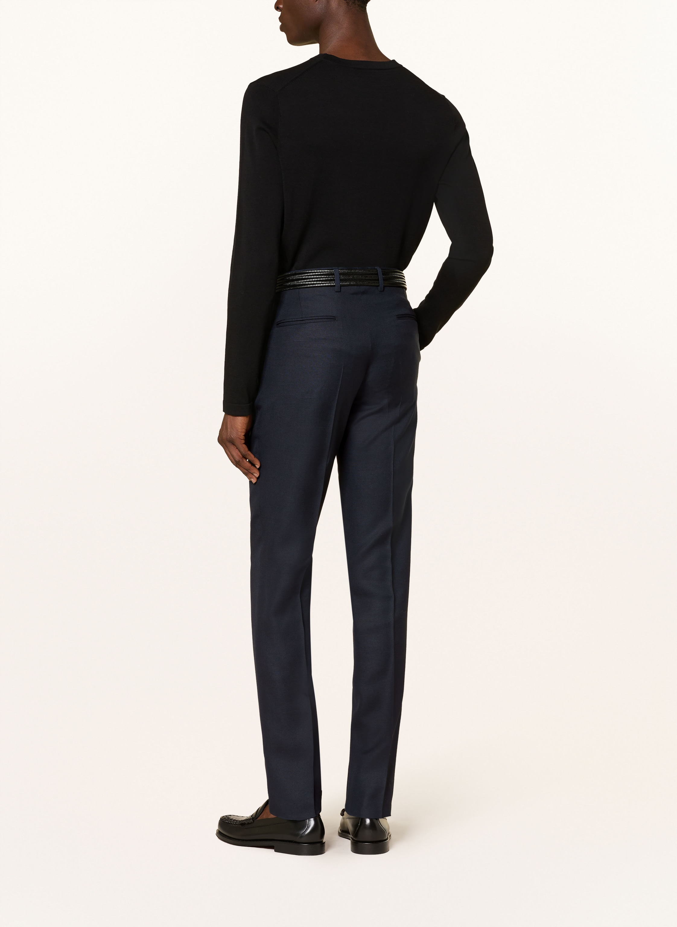 Thumbnail - Lardini Anzughose Slim Fit blau