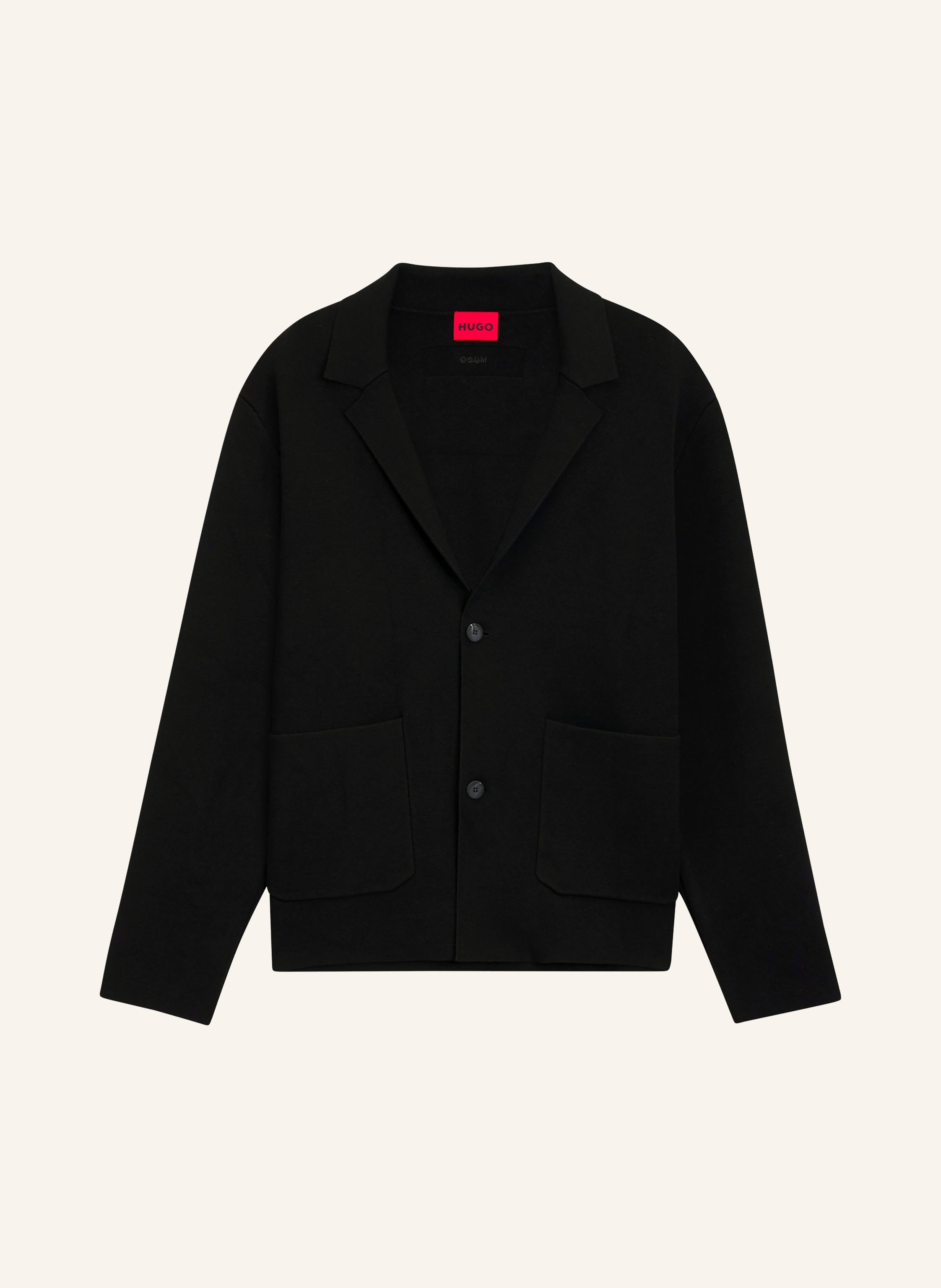Hugo Strickjacke Siton schwarz