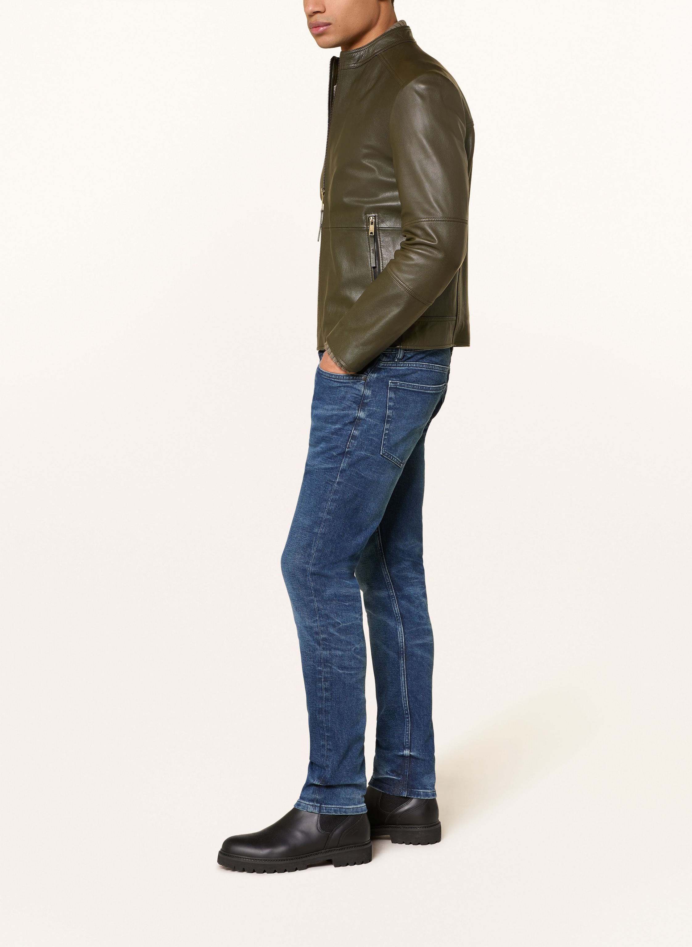 Thumbnail - Hugo Jeans 734 Extra Slim Fit blau