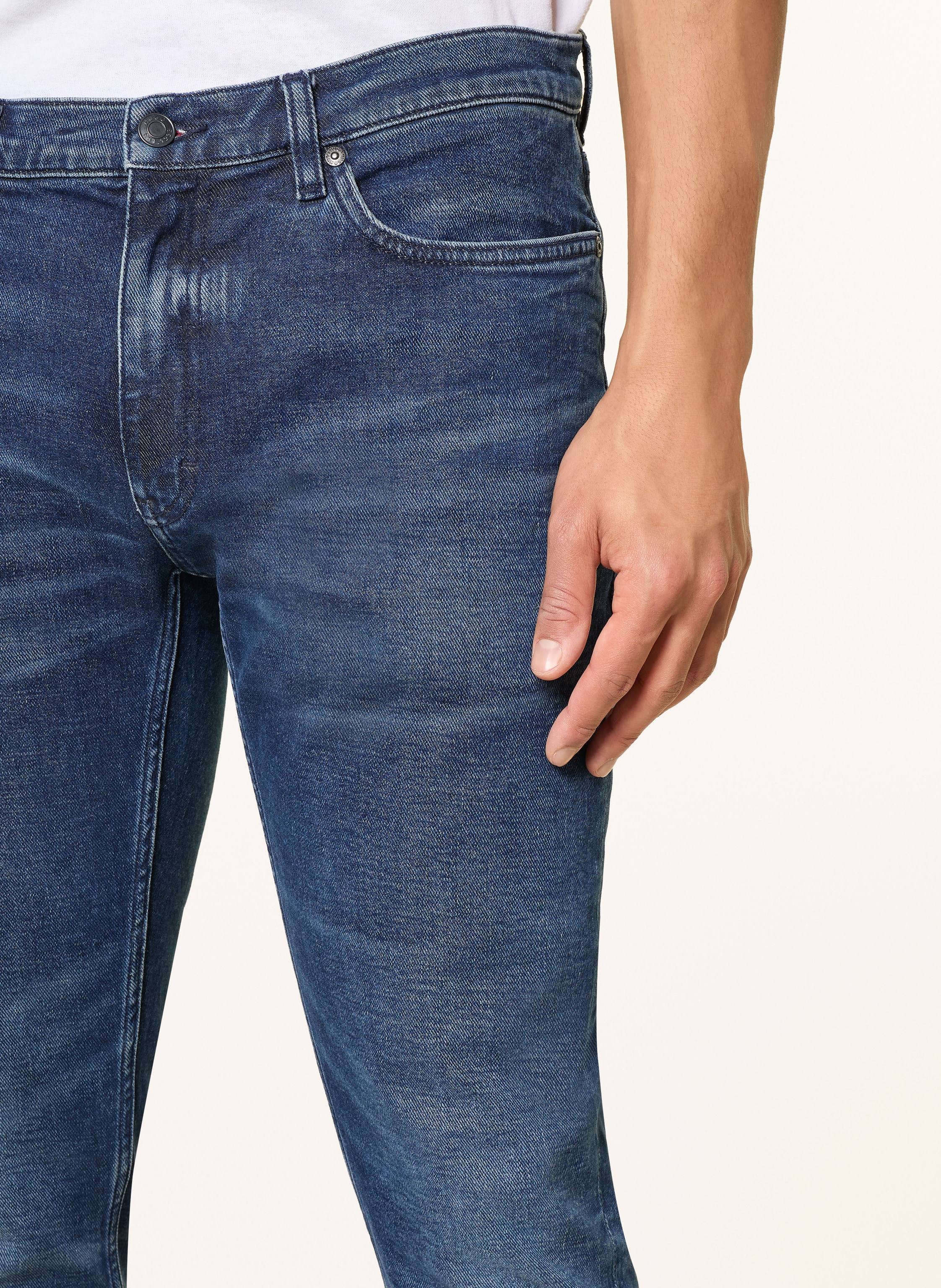 Thumbnail - Hugo Jeans 734 Extra Slim Fit blau