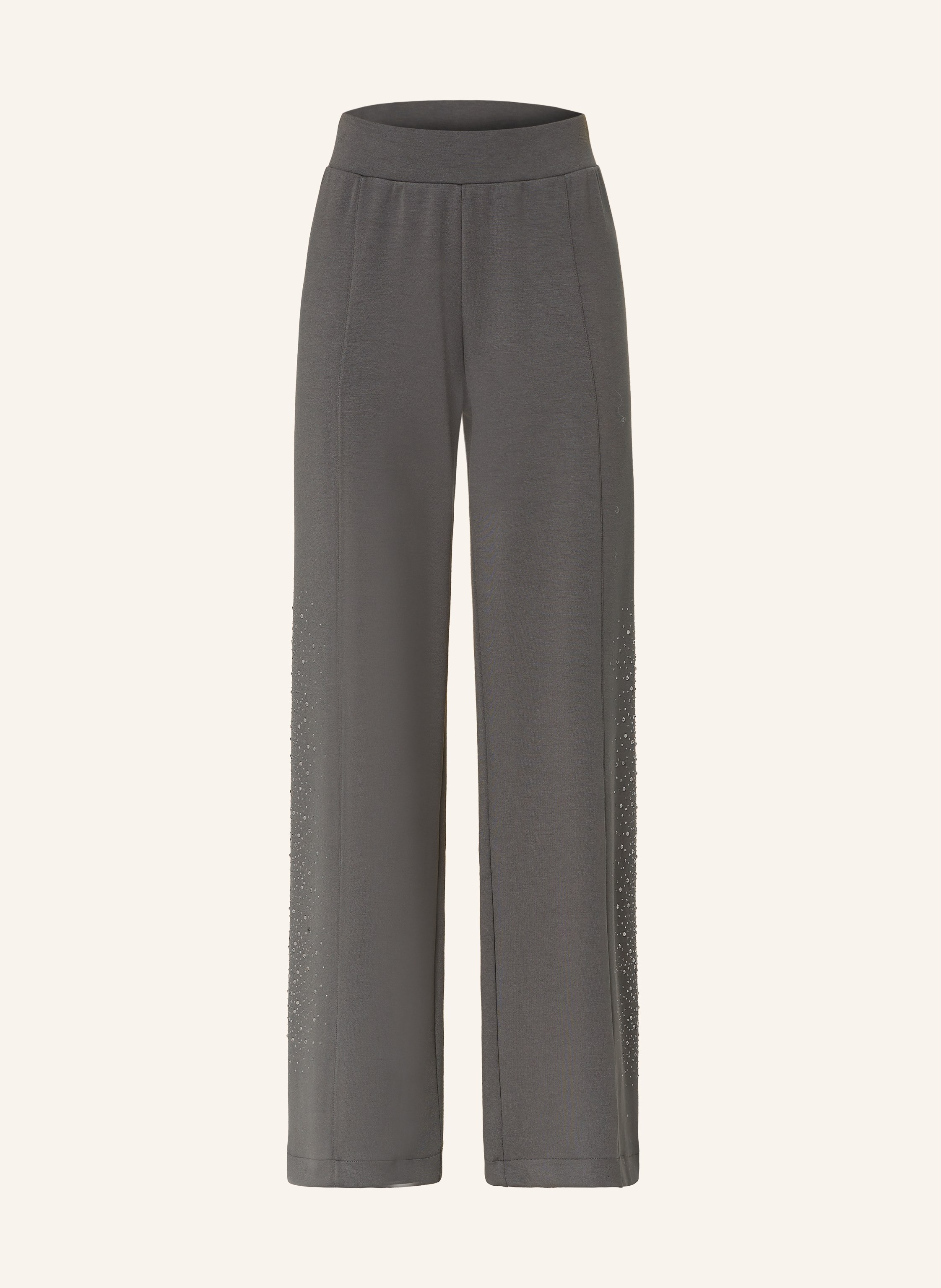 ea7 Emporio Armani Jerseyhose Train Precious Mit Schmucksteinen grau