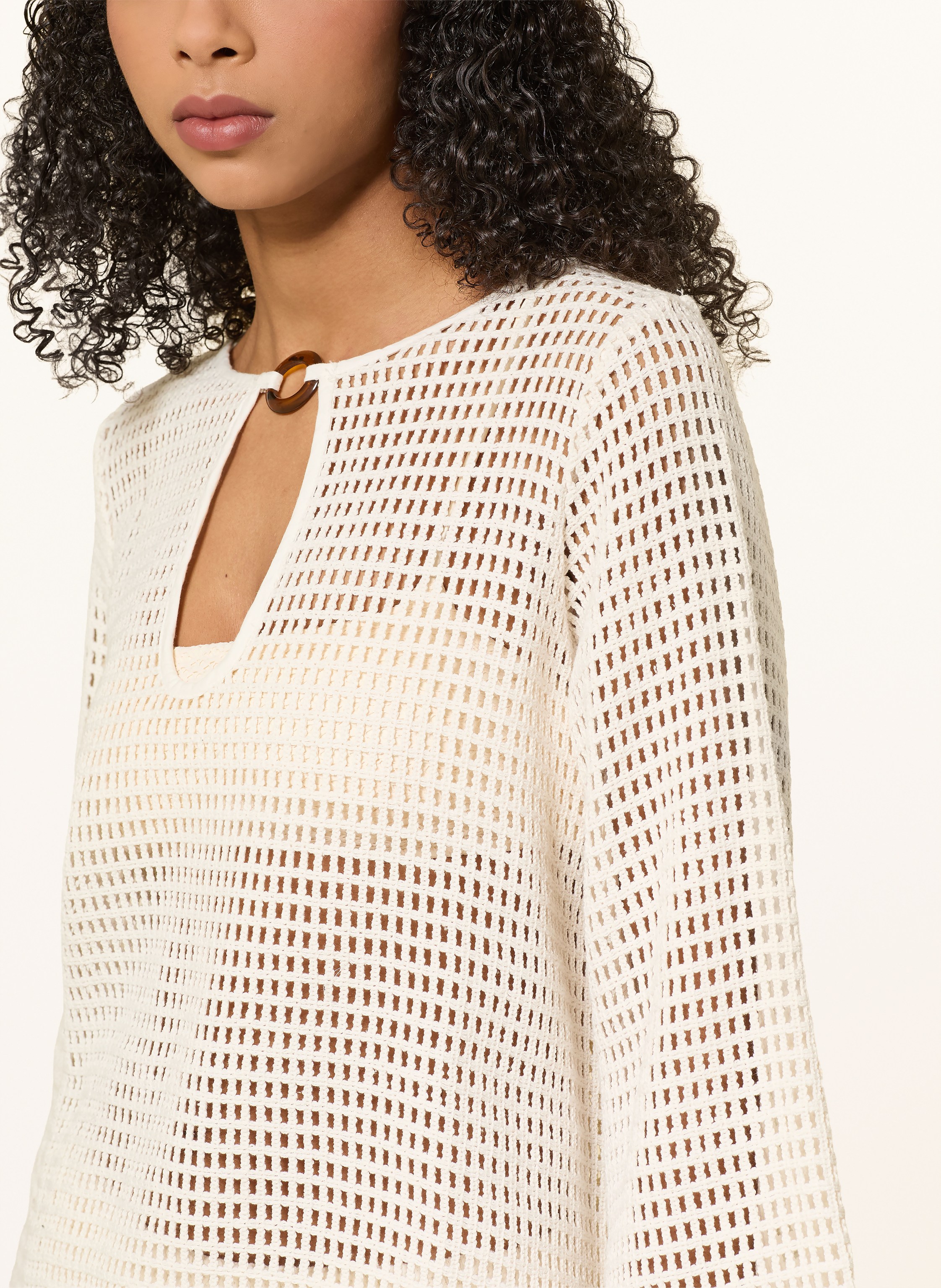 Thumbnail - Mrs & Hugs Strandkleid weiss