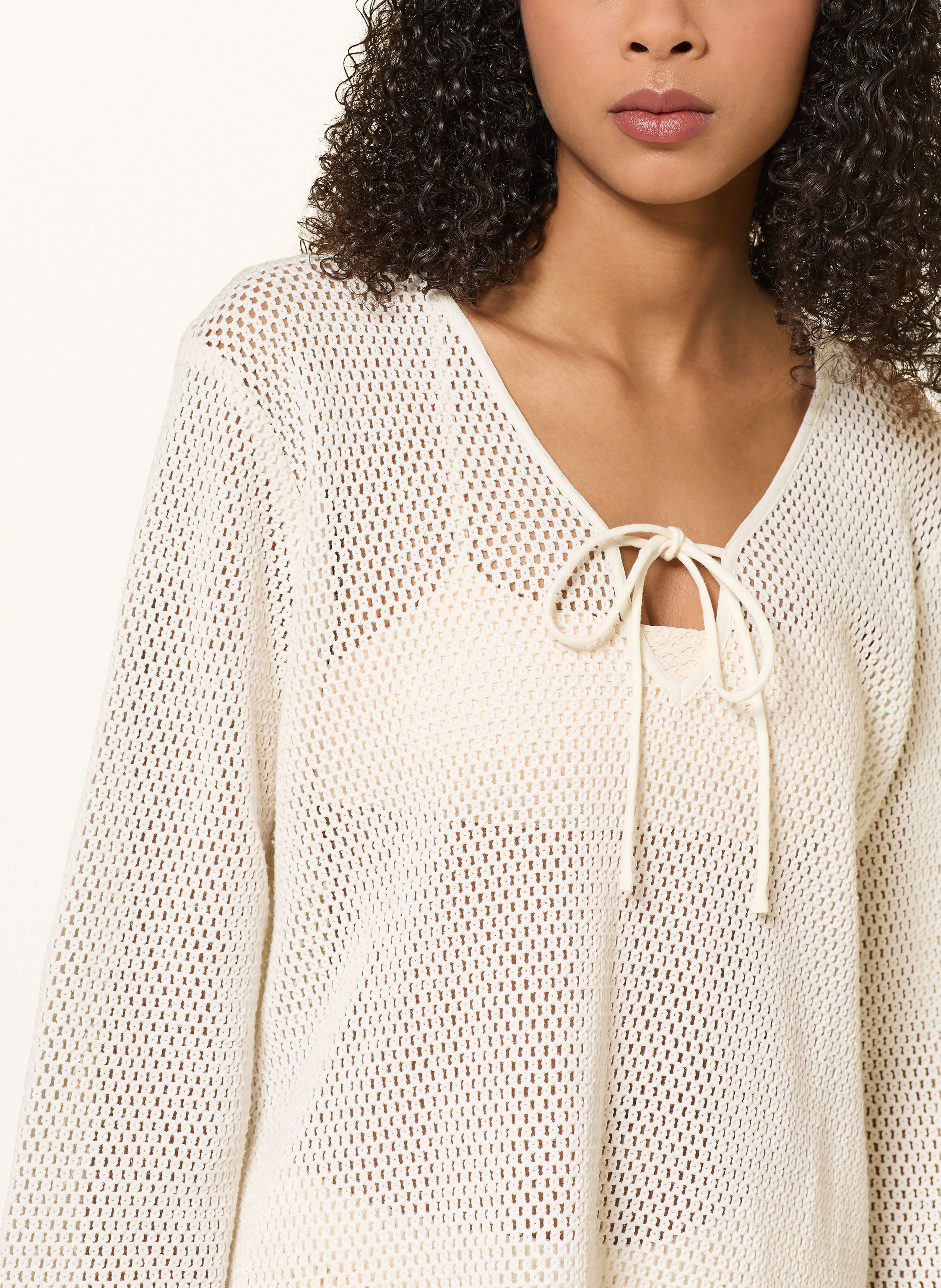 Thumbnail - Mrs & Hugs Häkeltunika weiss