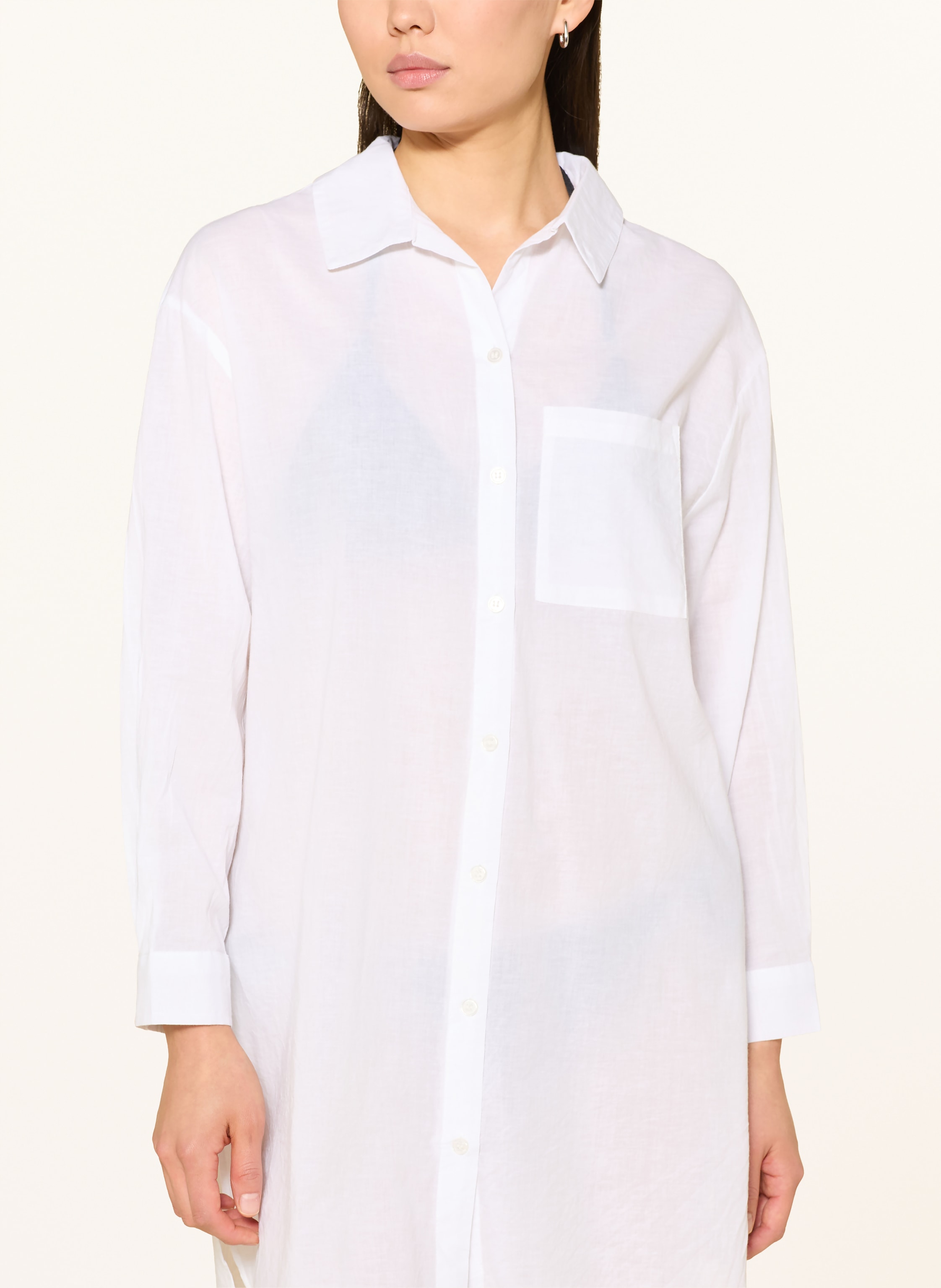 Thumbnail - Darling Harbour Hemdblusenkleid weiss