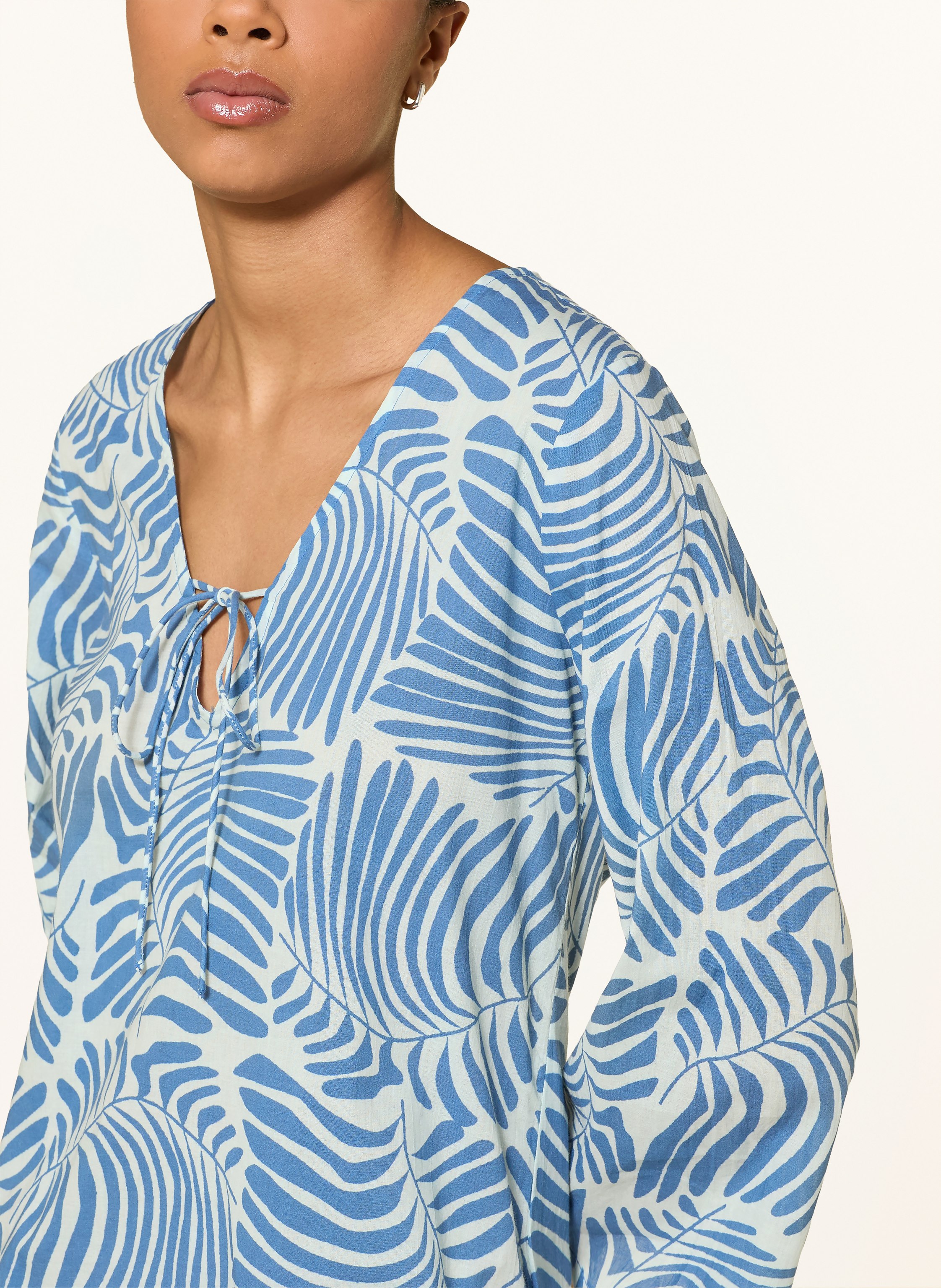 Thumbnail - Darling Harbour Kleid Mit 3/4-Arm blau