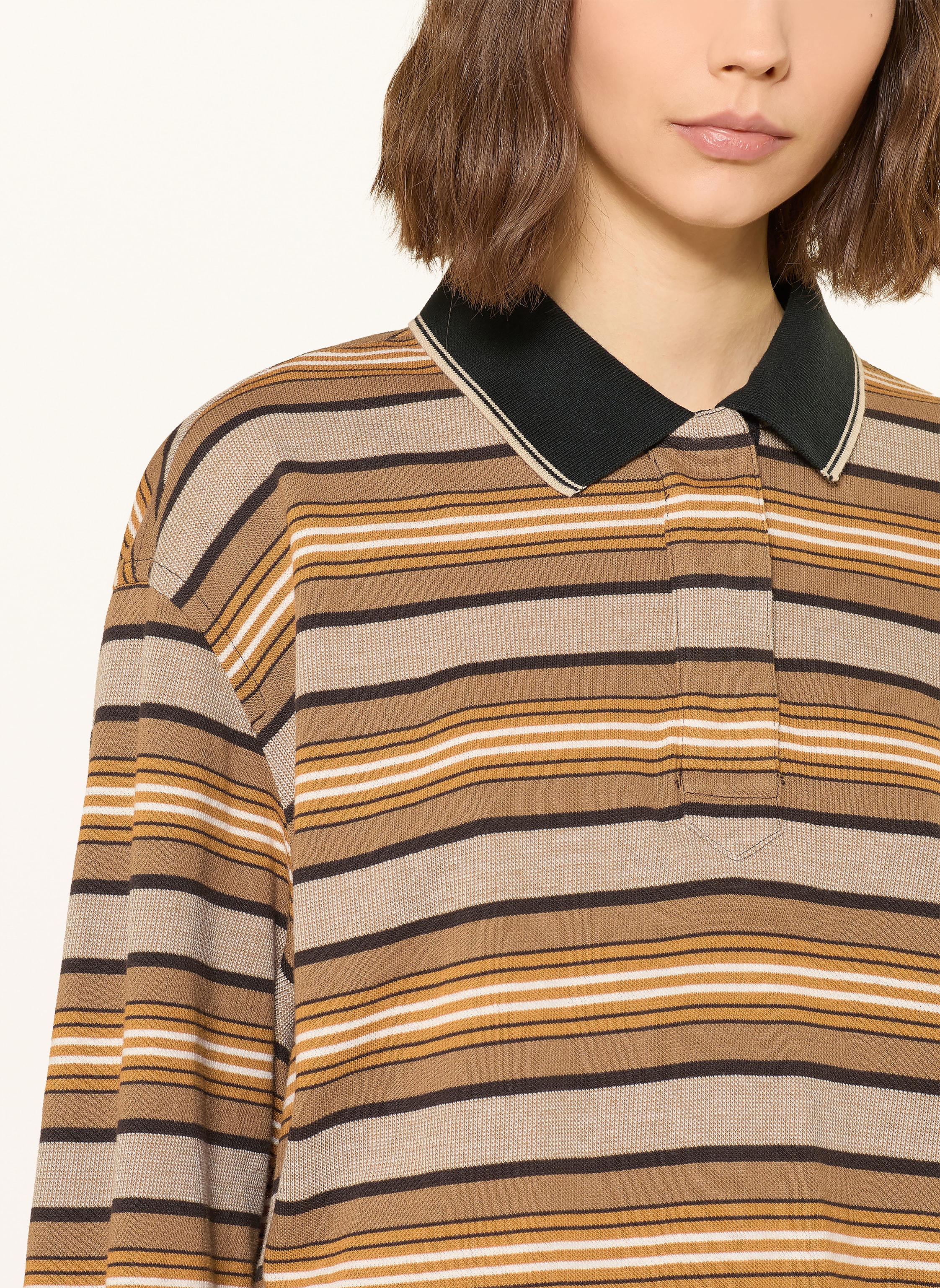 Thumbnail - Marant Étoile Strick-Polokleid Isea beige