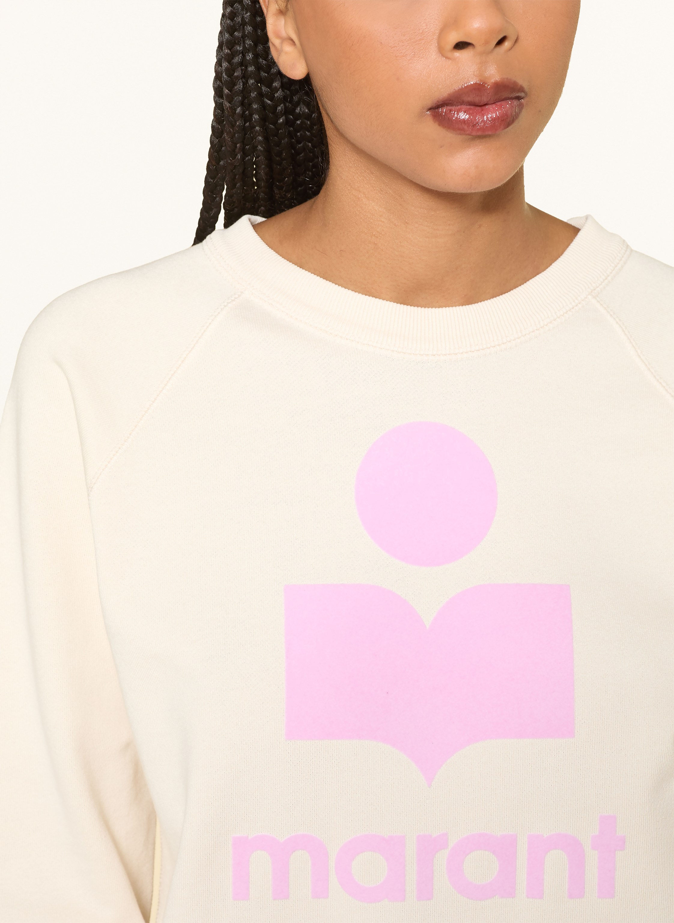 Thumbnail - Marant Étoile Sweatshirt Millyny weiss