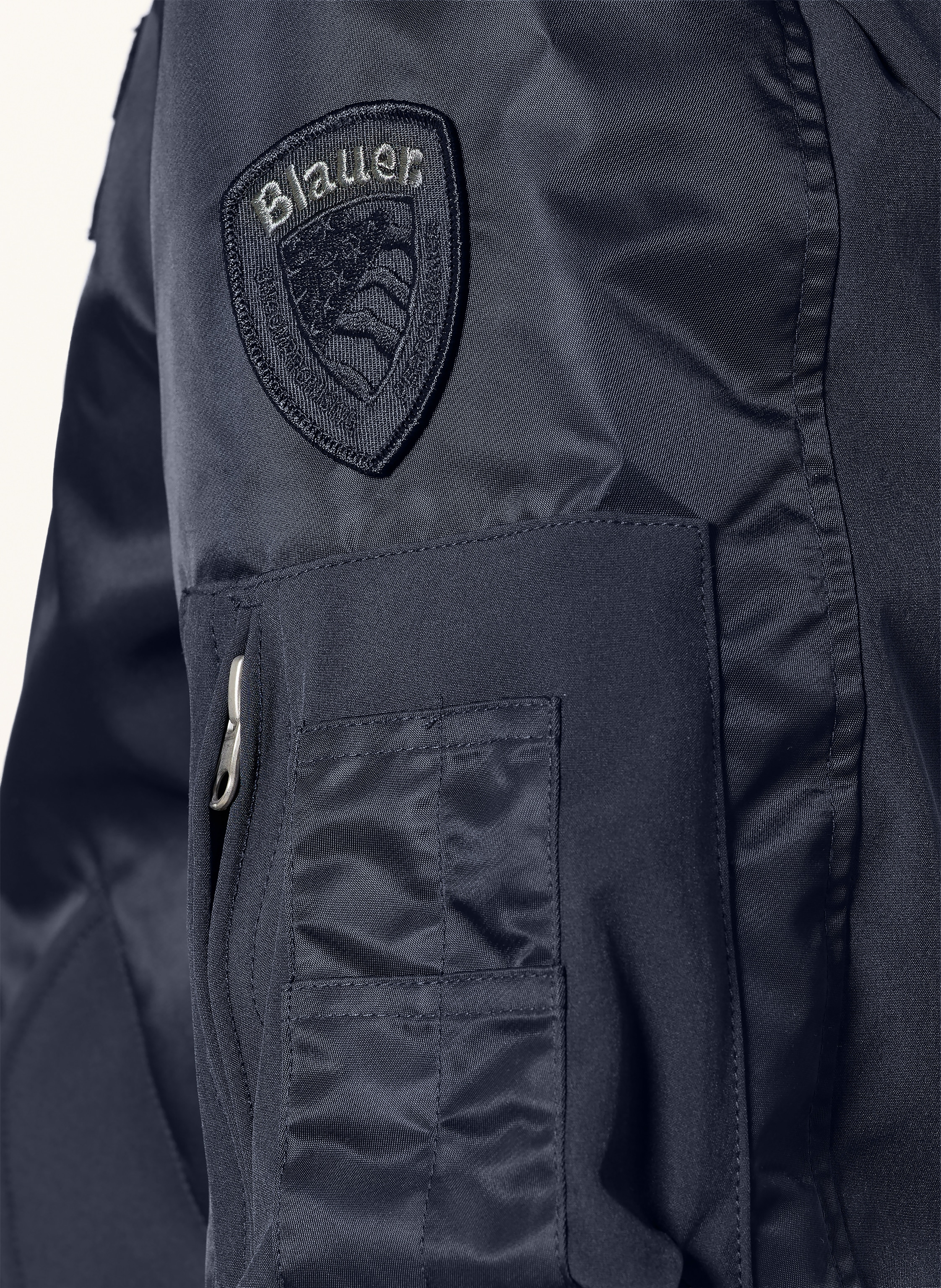 Thumbnail - Blauer Blouson Rocky blau