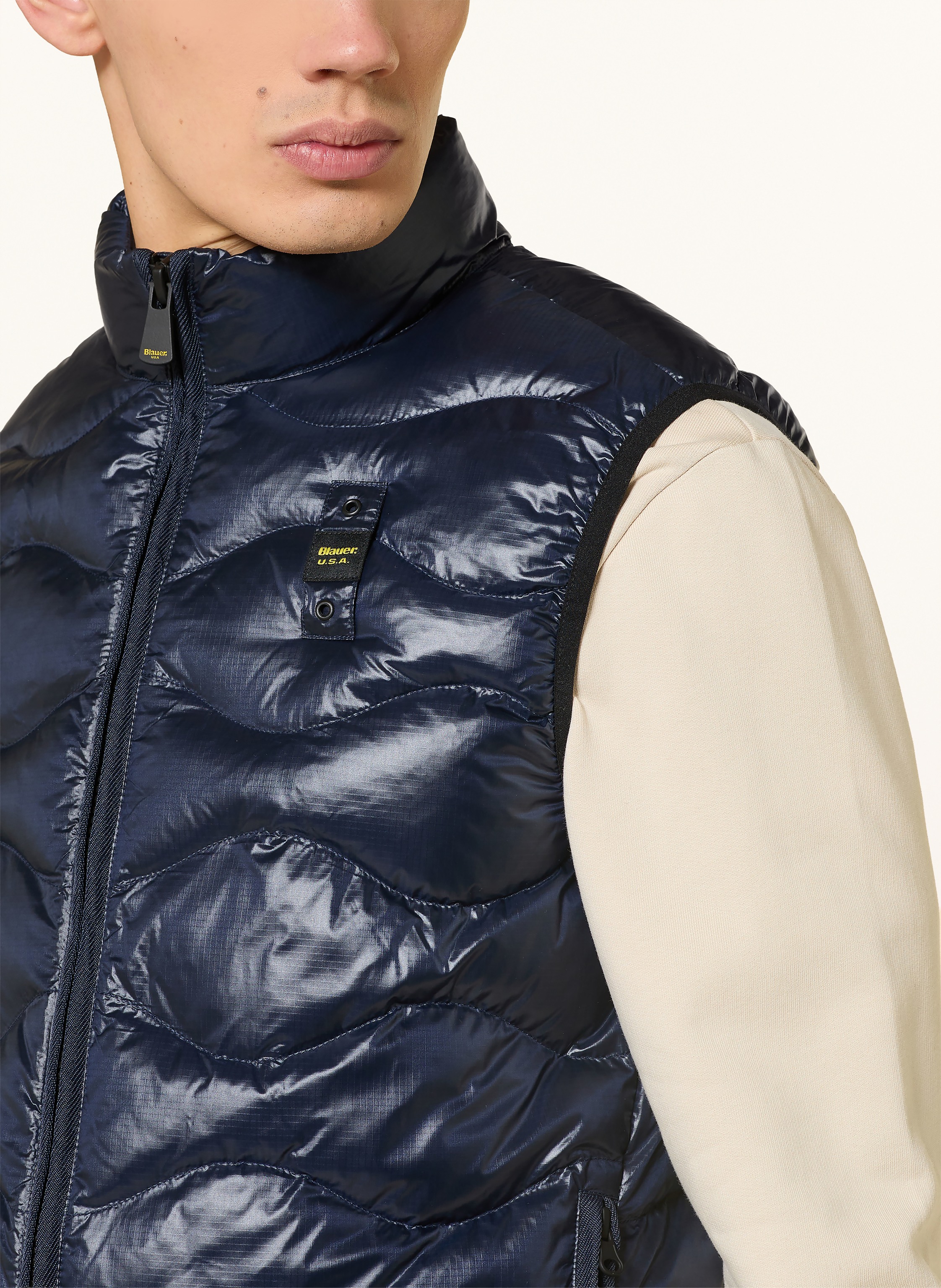 Thumbnail - Blauer Steppweste Danny blau