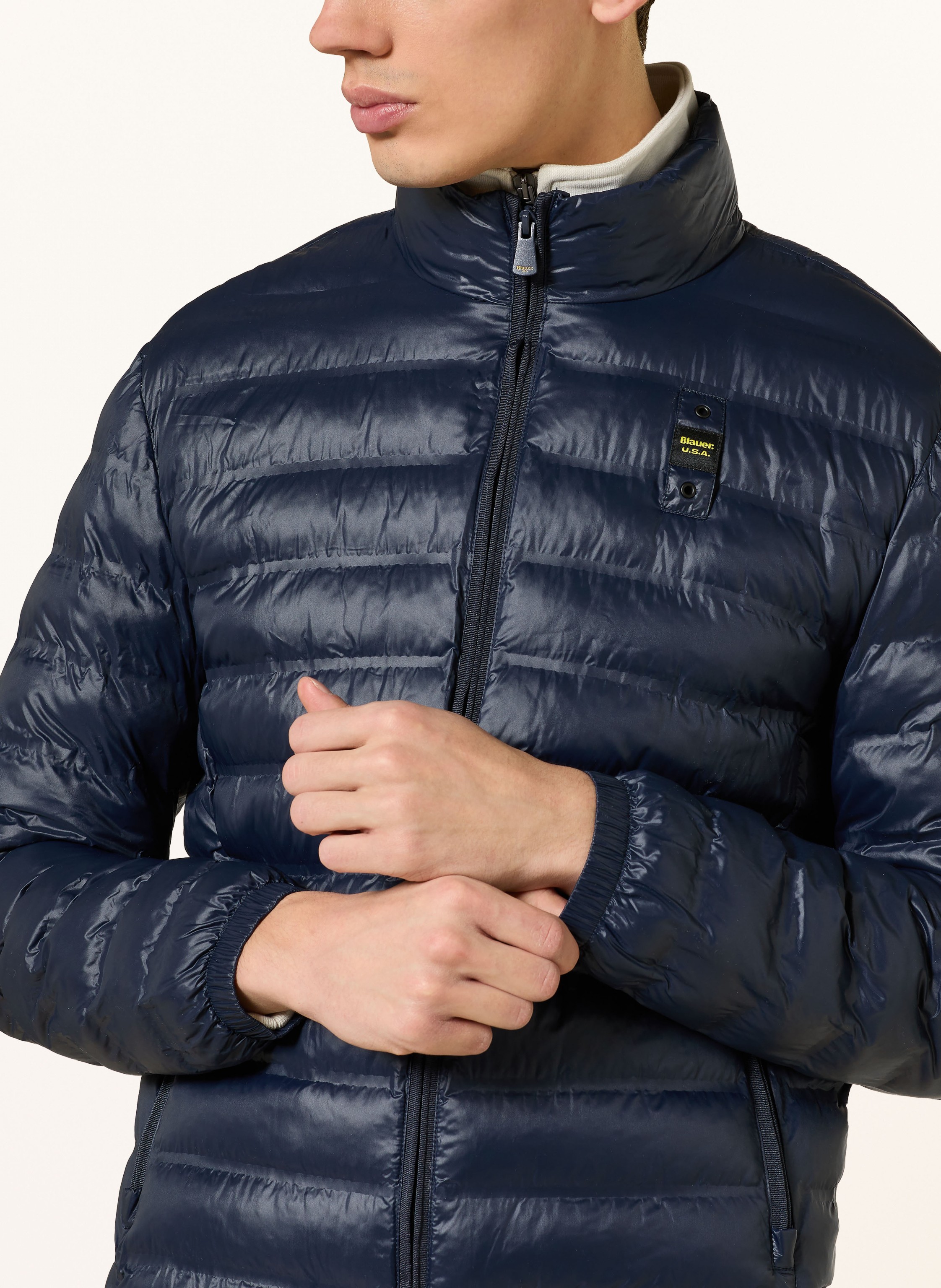 Thumbnail - Blauer Steppjacke Sewall blau