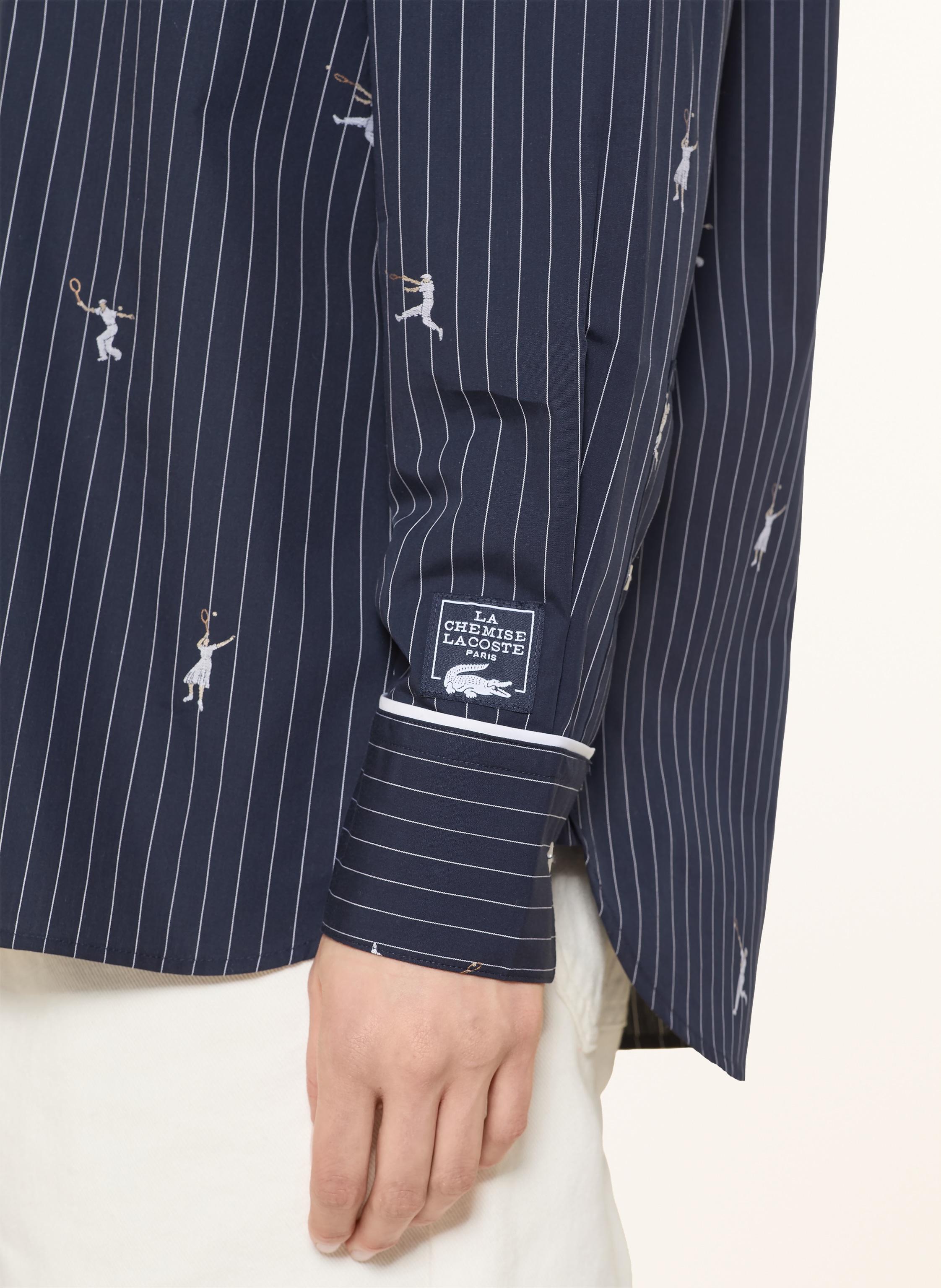 Thumbnail - Lacoste Hemdbluse blau