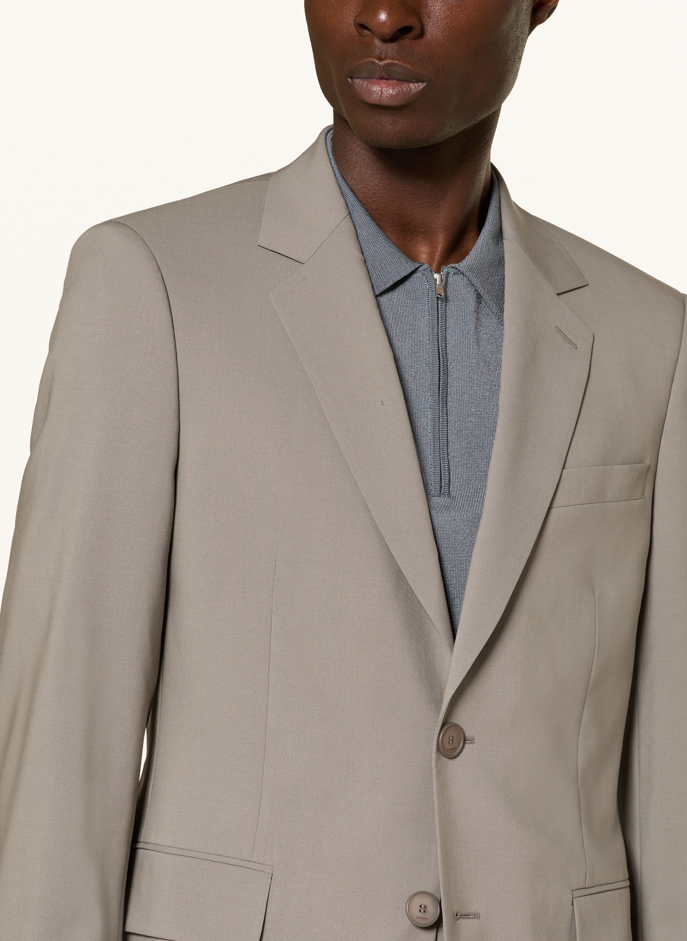 Thumbnail - Sandro Sakko Extra Slim Fit grau