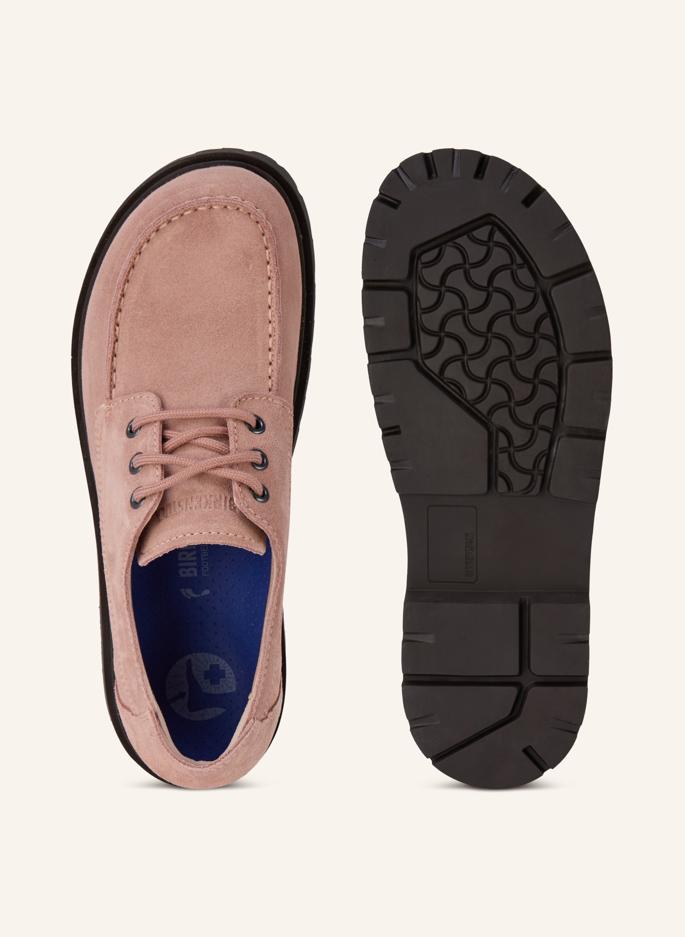 Thumbnail - Birkenstock Schnürer Highwood Moc pink