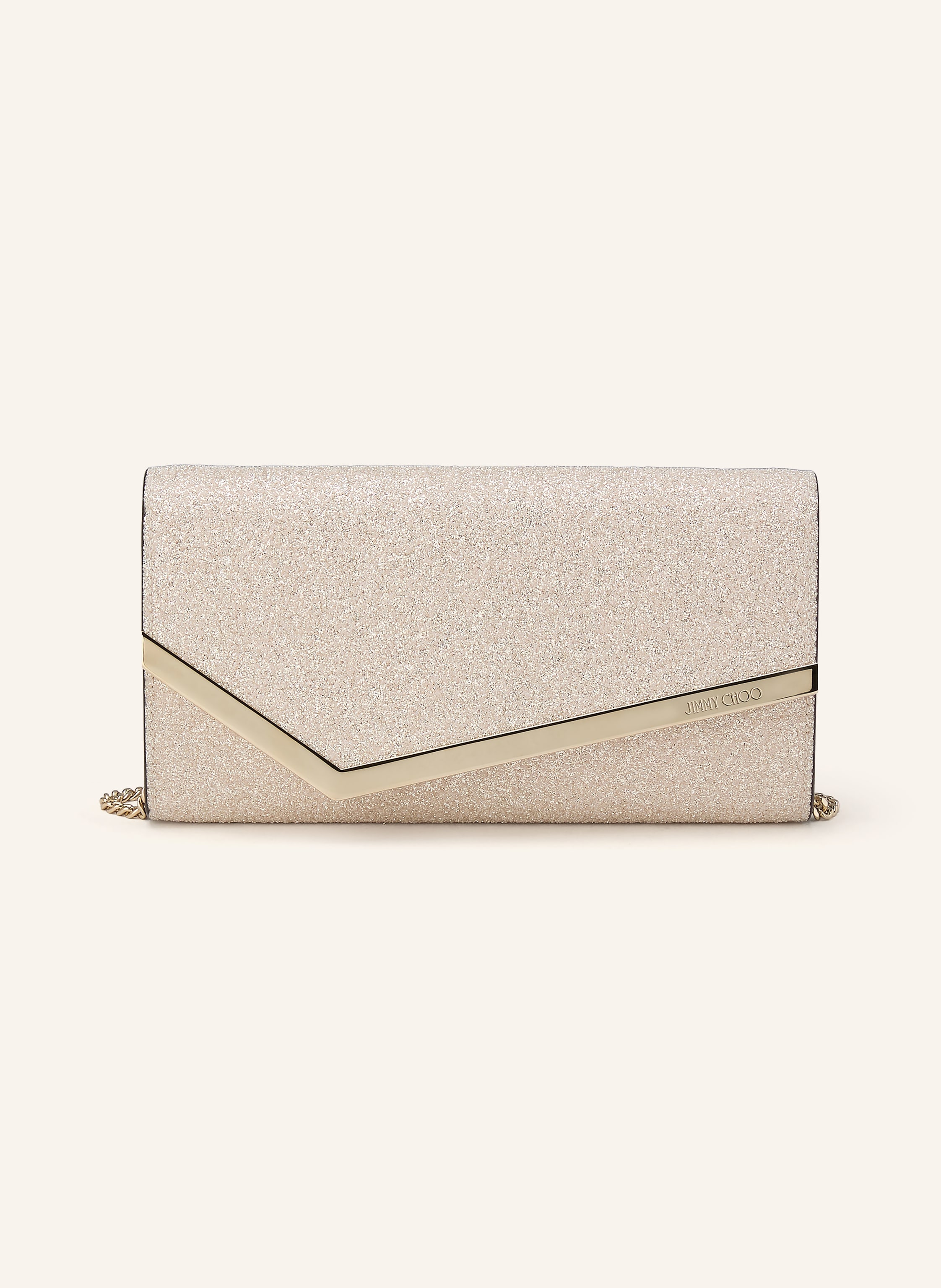 Jimmy Choo Jimmy Choo Clutch Emmie gold in GOLD
