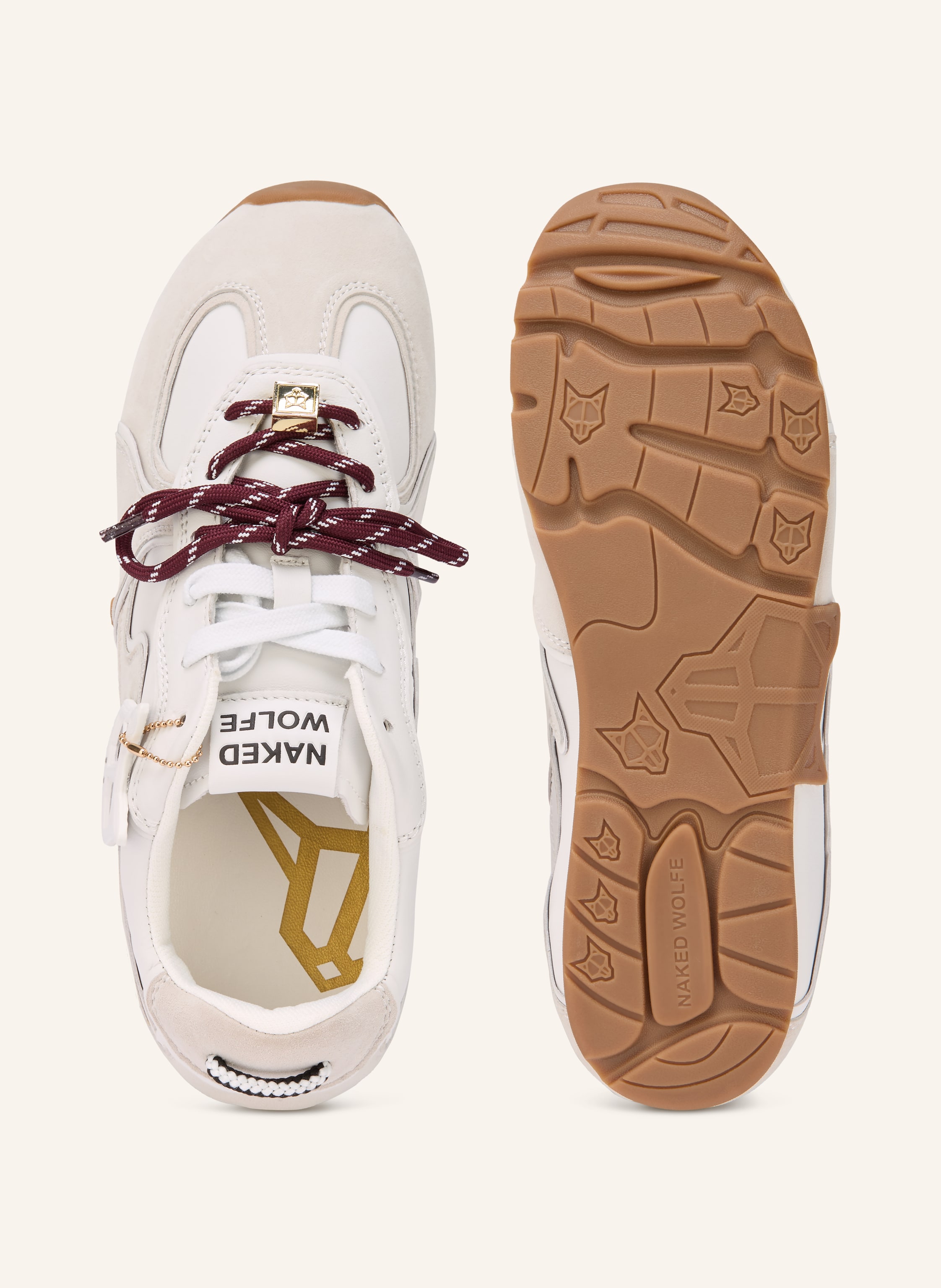 Thumbnail - Naked Wolfe Sneaker Adored weiss