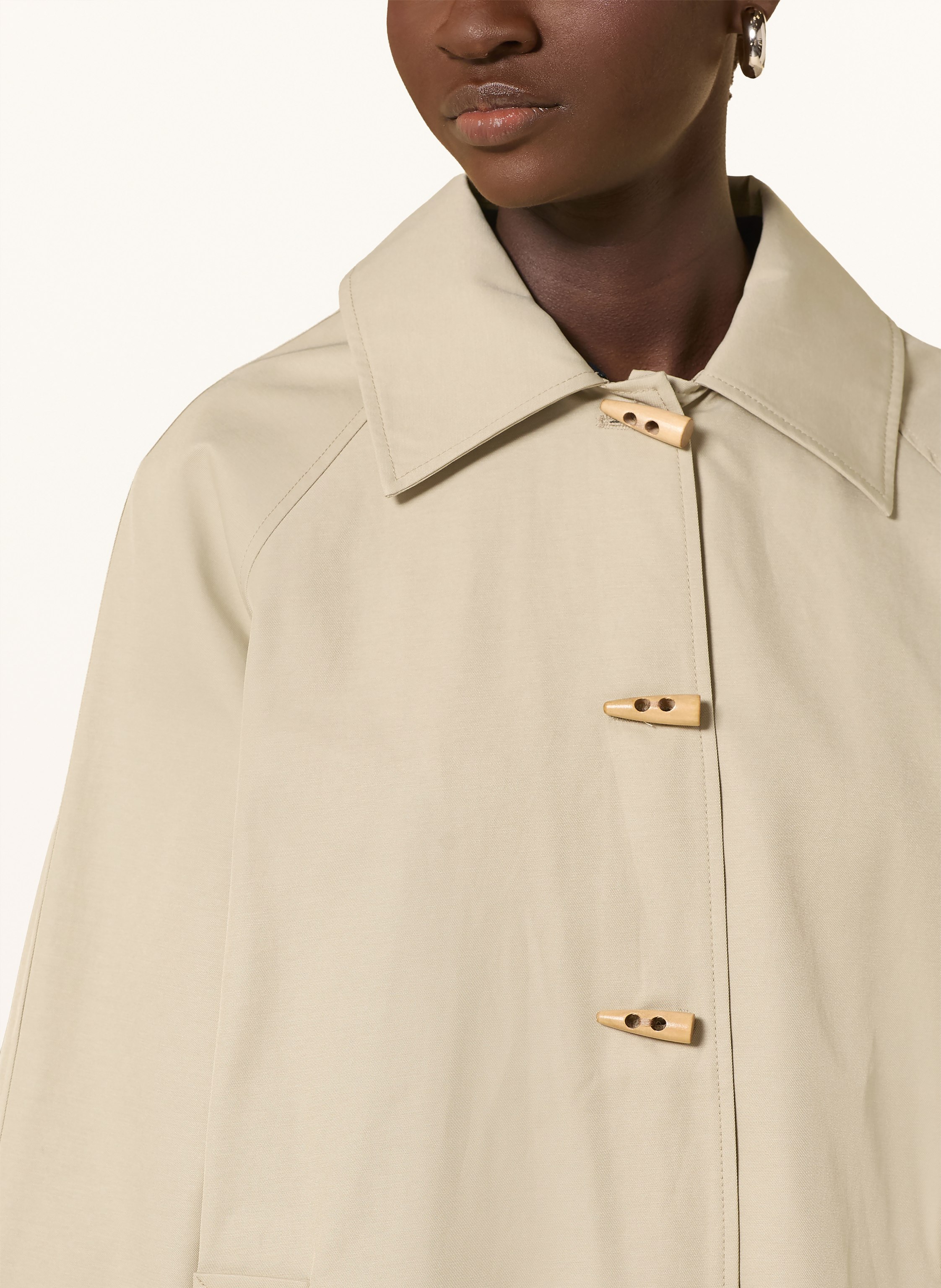 Thumbnail - Ichi Trenchcoat Ihestava beige