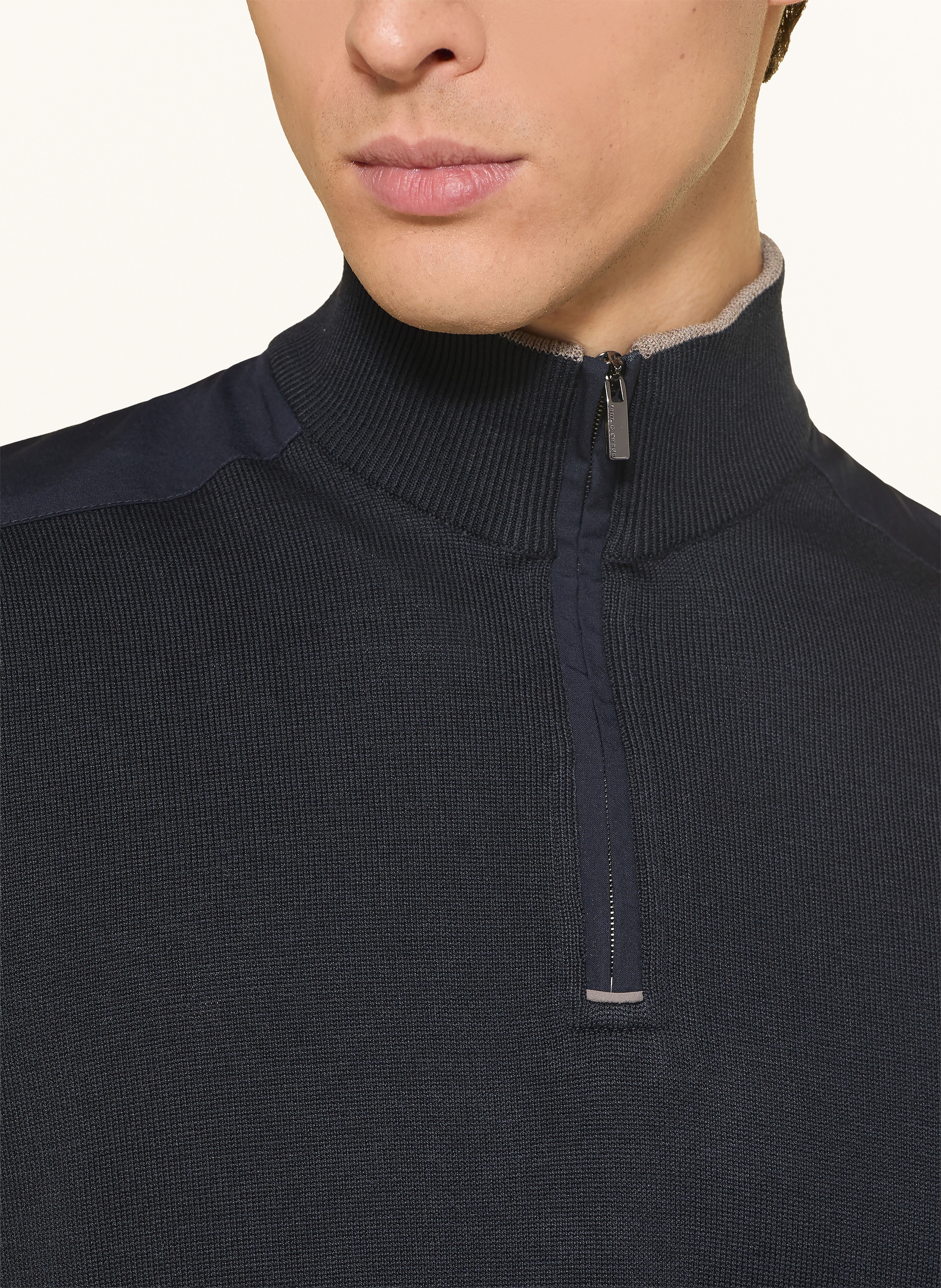 Thumbnail - Paul & Shark Troyer Mit Seide blau