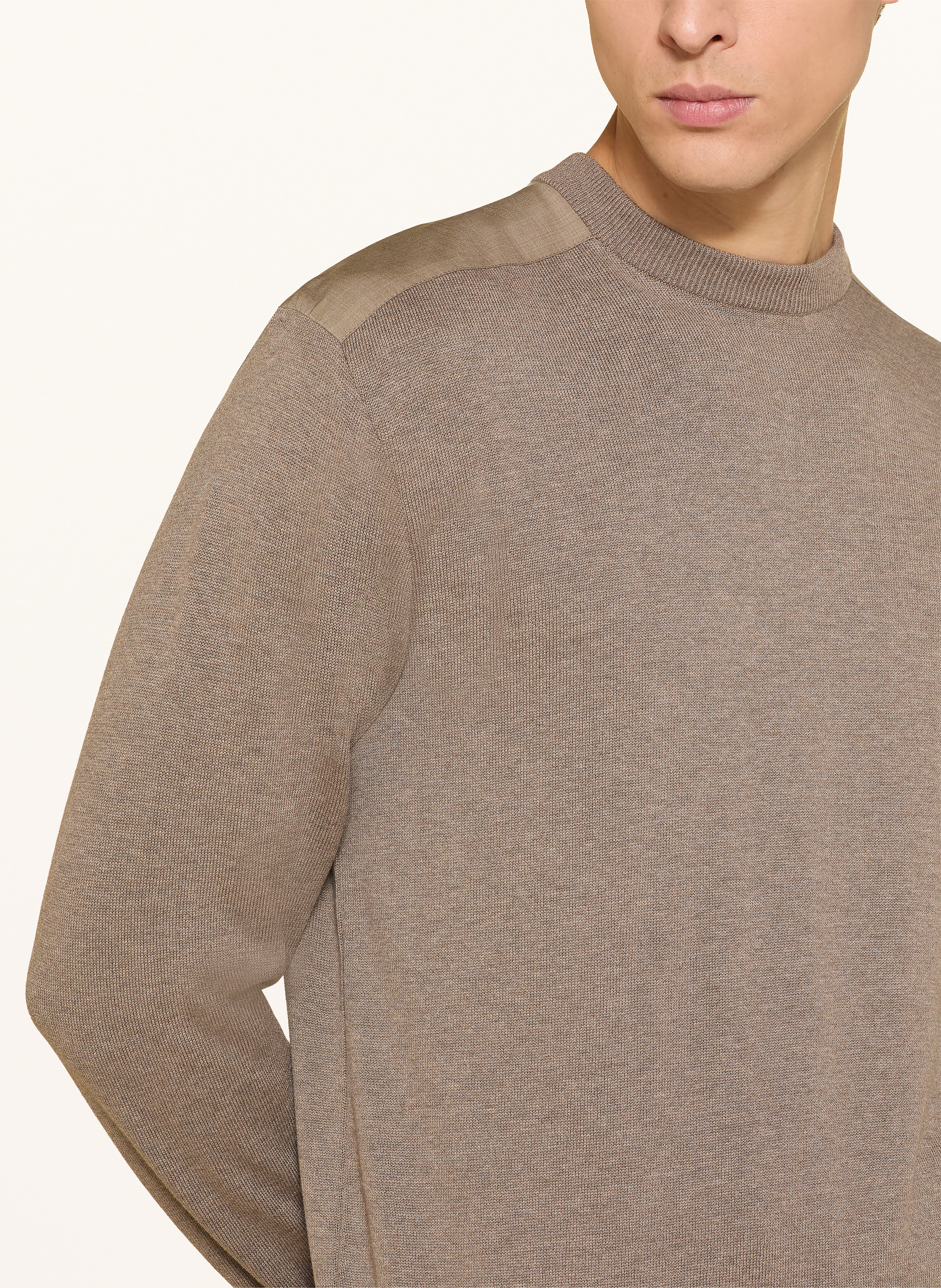 Thumbnail - Paul & Shark Pullover Mit Seide braun