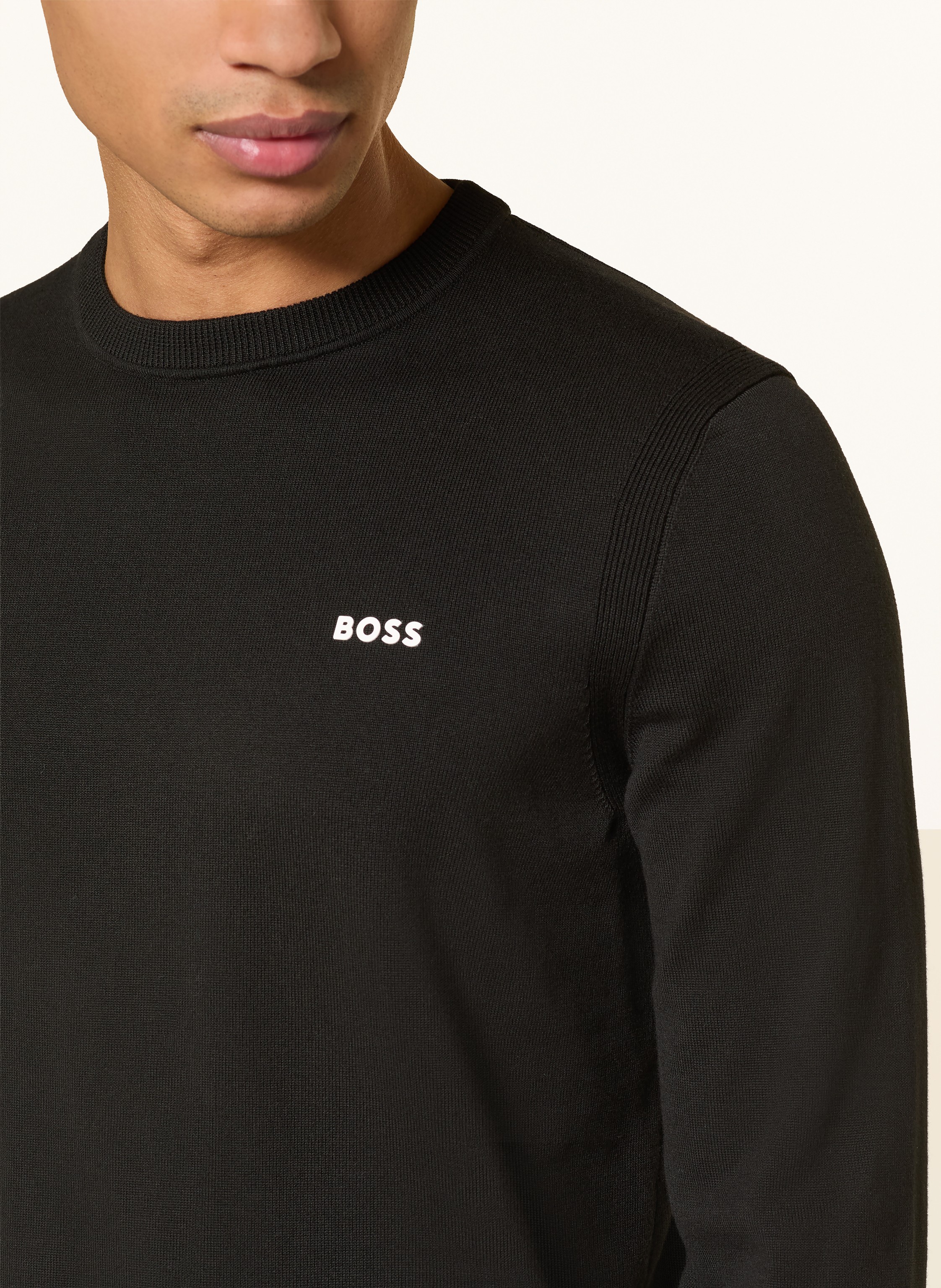 Thumbnail - Boss Pullover Ever-X schwarz