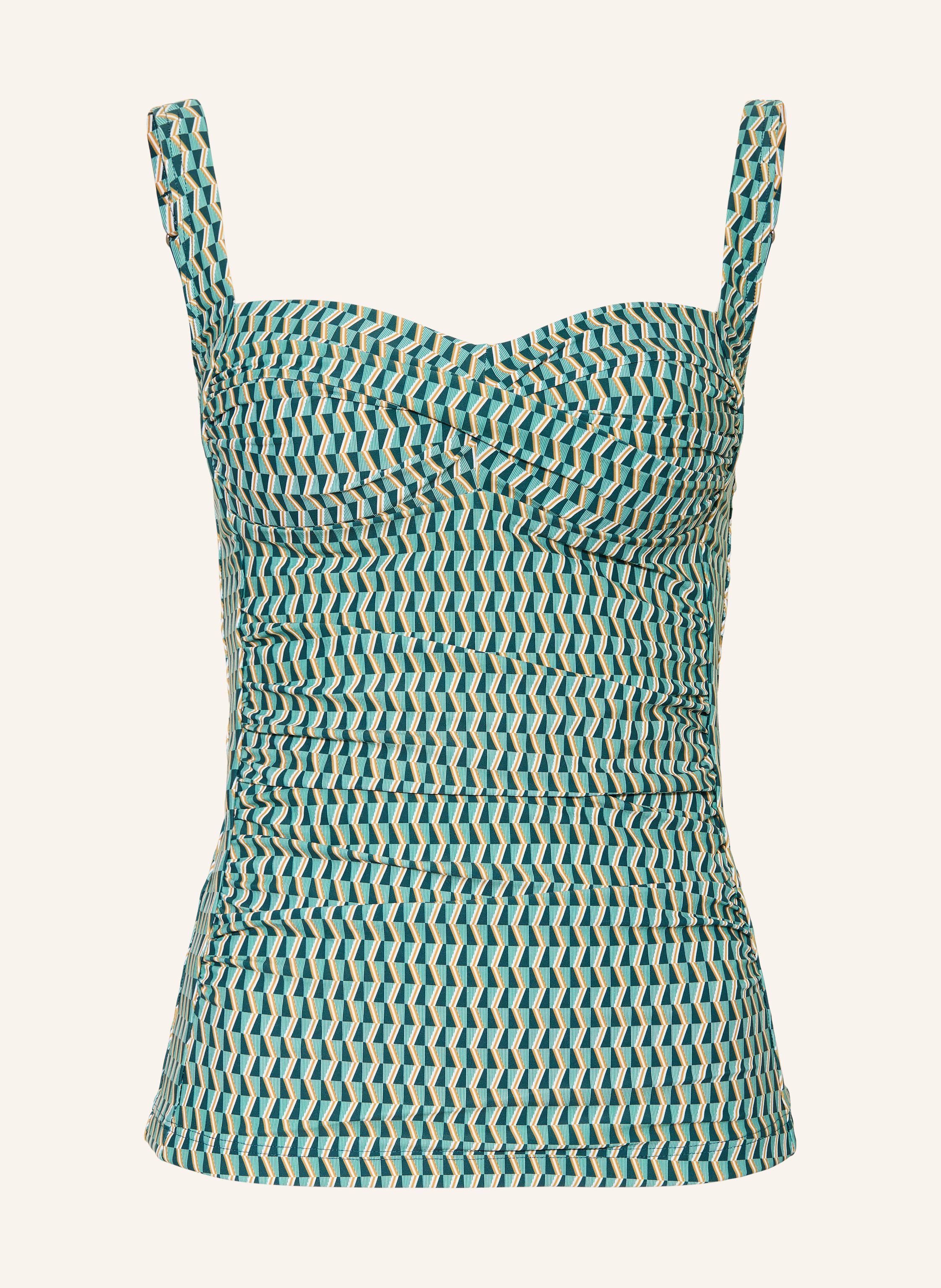 Cyell Tankini-Top Groovy Graphic gruen