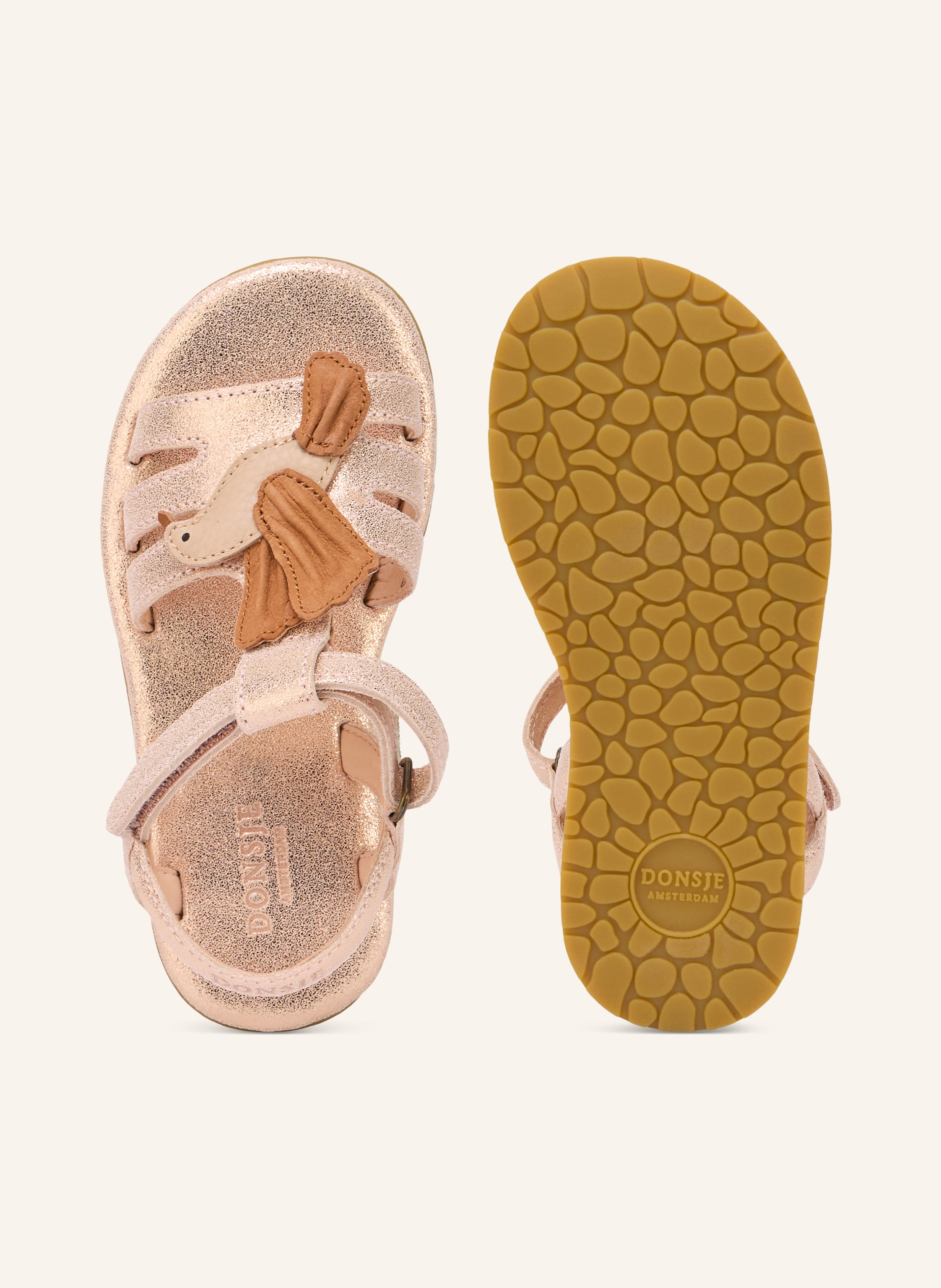 Thumbnail - Donsje Sandalen Iles rosegold