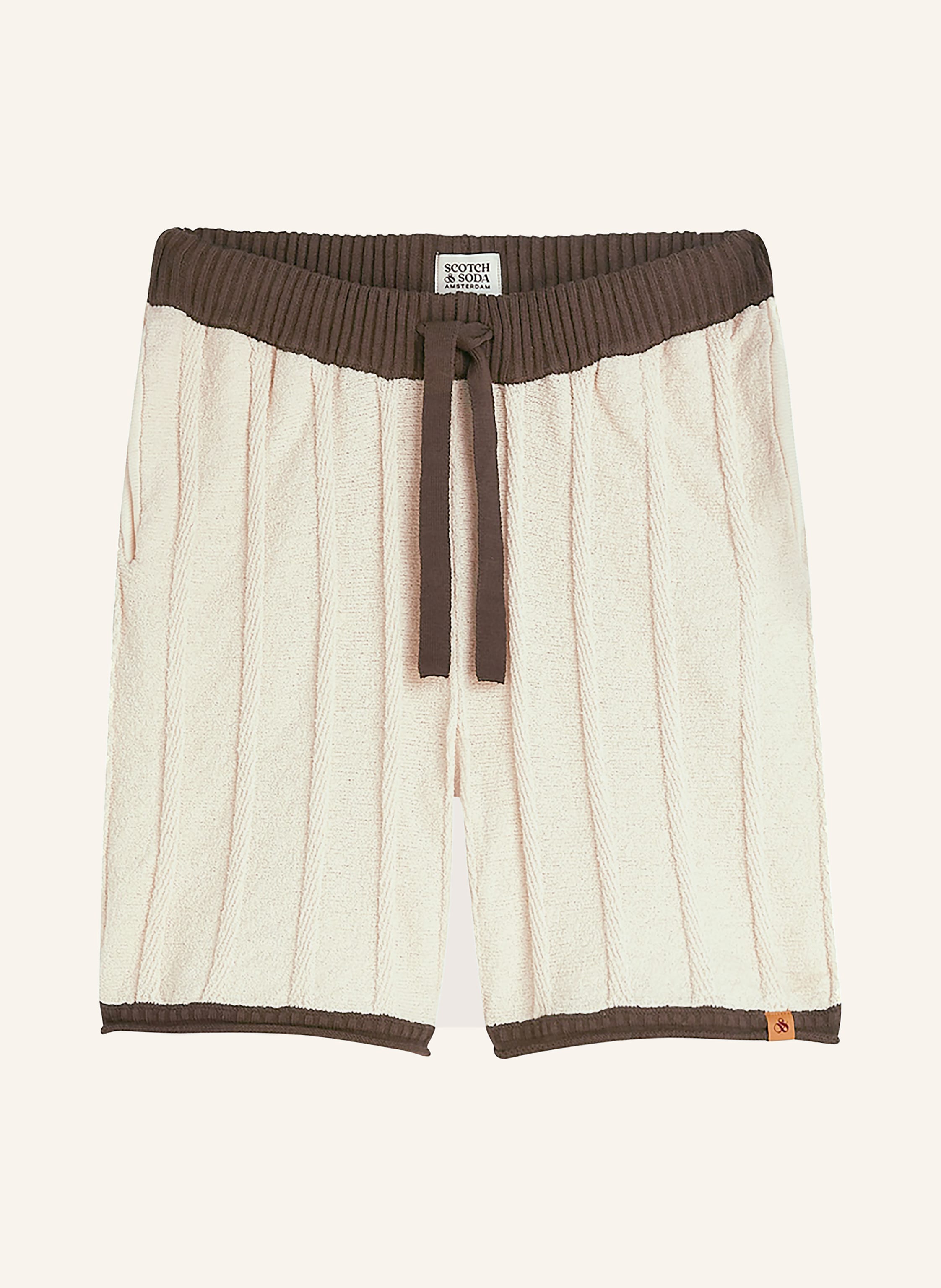 Scotch & Soda Strickshorts beige
