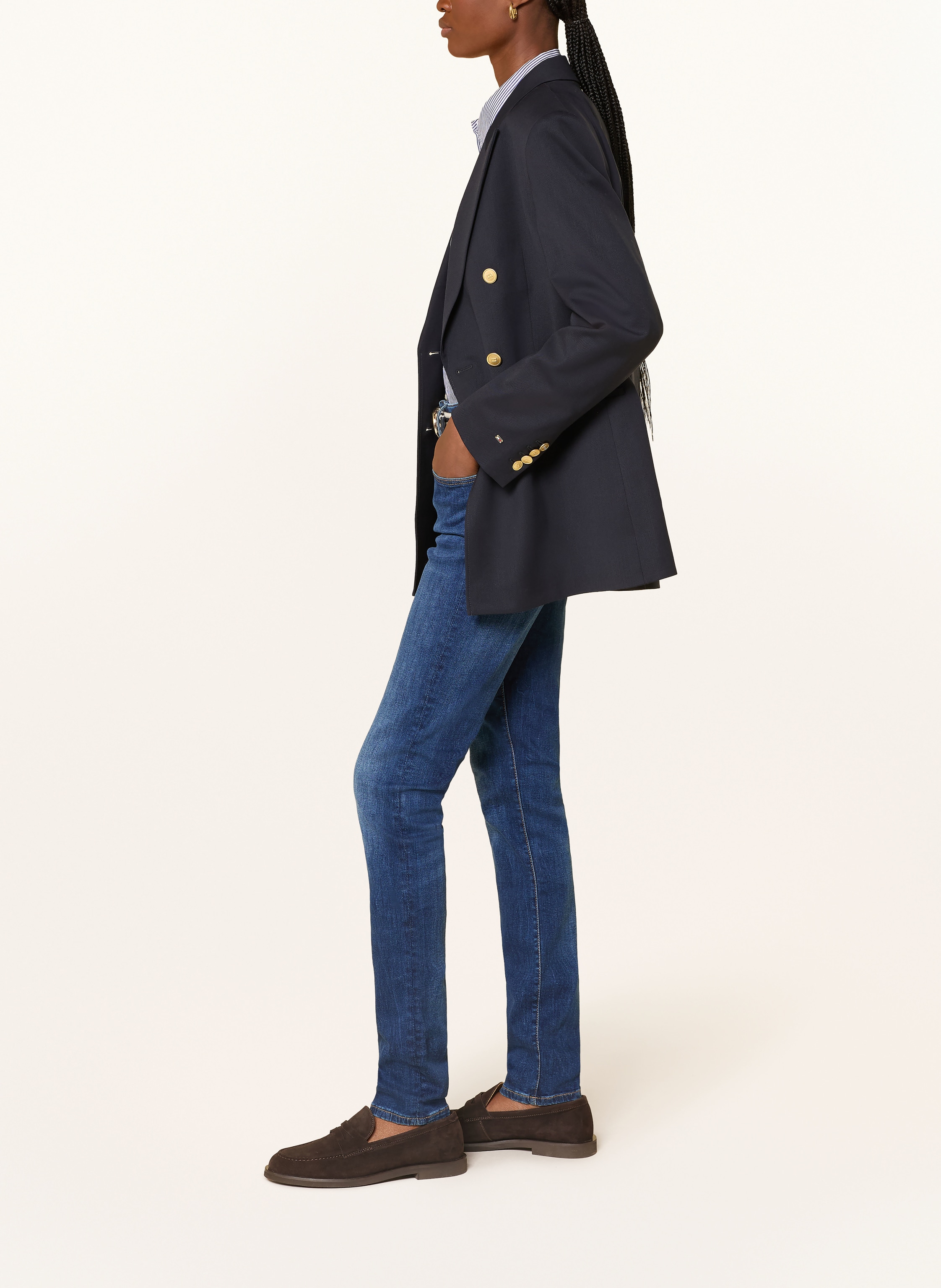 Thumbnail - Tommy Hilfiger Skinny Jeans Como blau