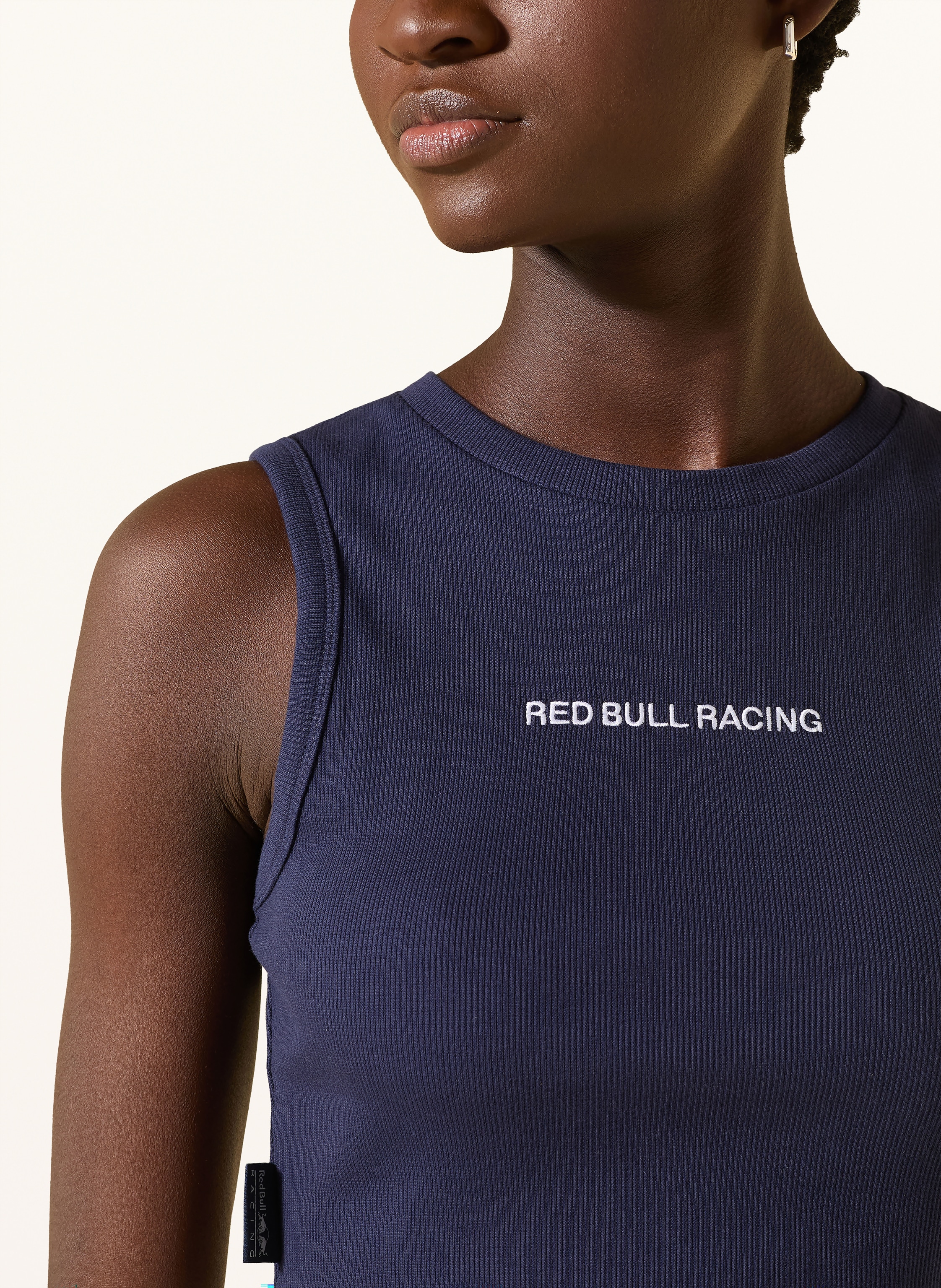 Thumbnail - Red Bull Racing X Pepe Jeans Cropped-Top blau