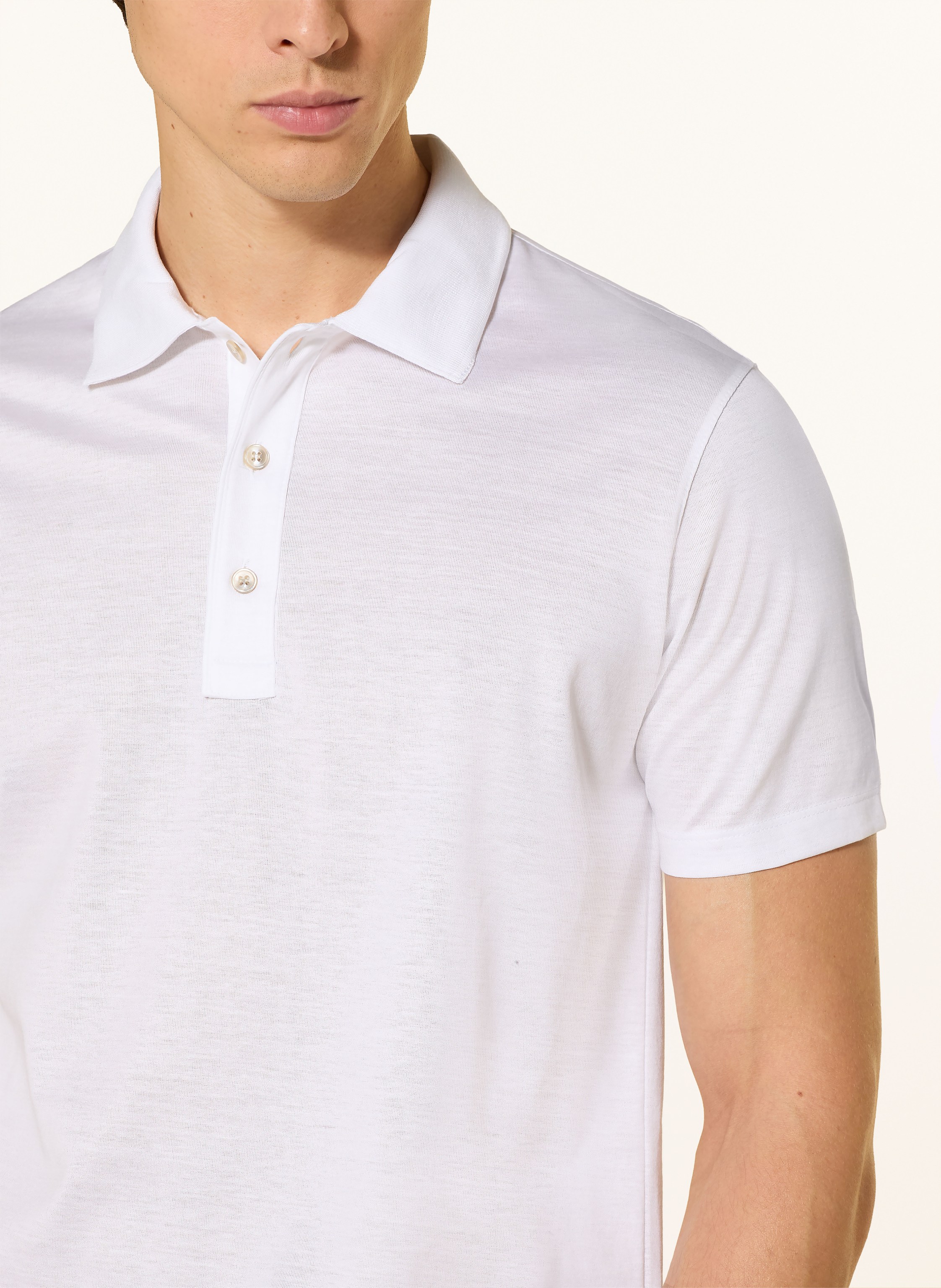 Thumbnail - Paul & Shark Jersey-Poloshirt weiss