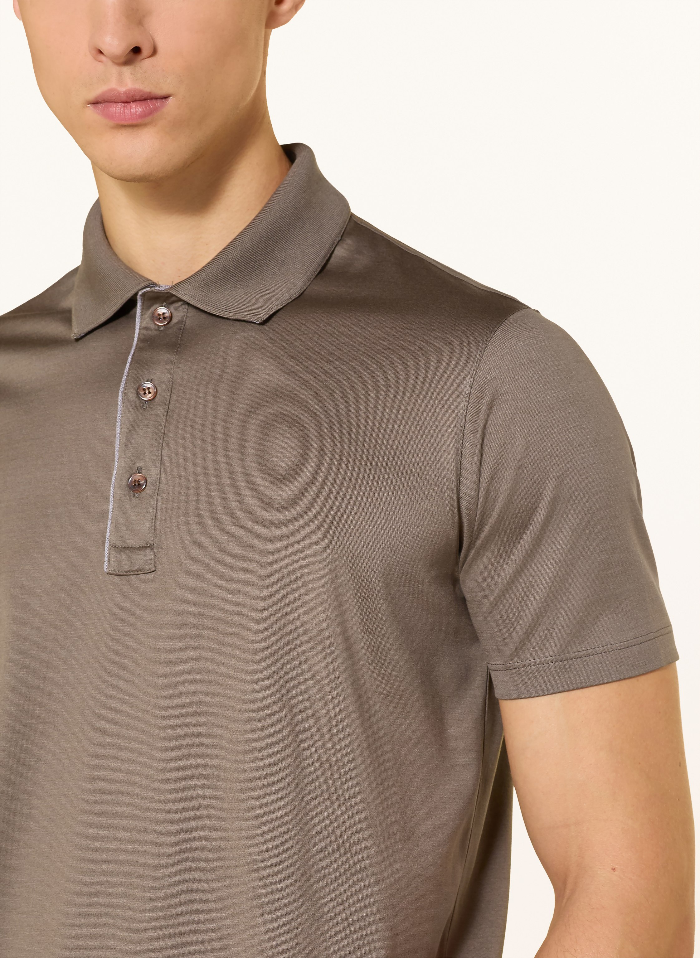 Thumbnail - Paul & Shark Jersey-Poloshirt beige