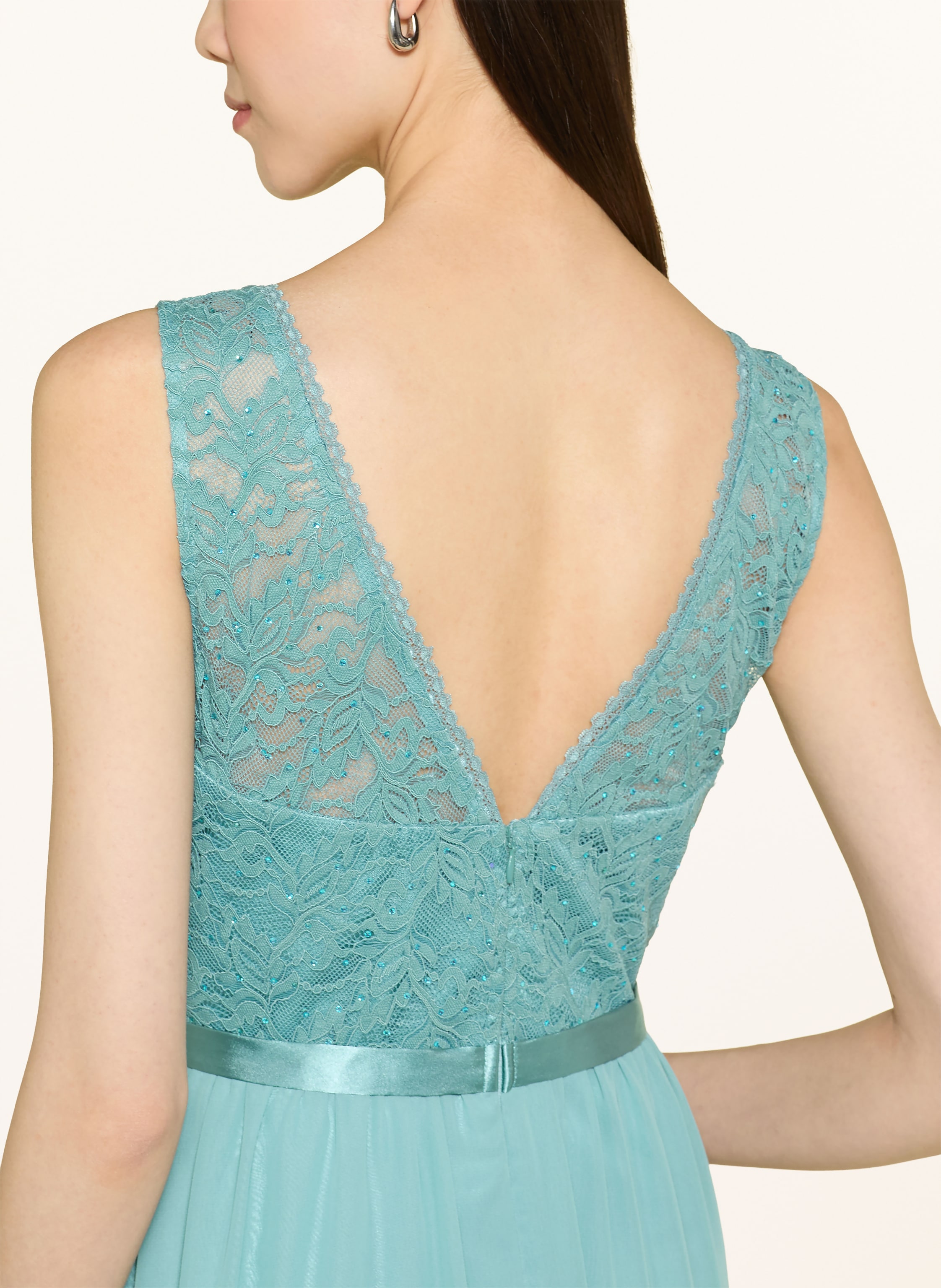 Thumbnail - Suddenly Princess Abendkleid Mit Schmucksteinen gruen