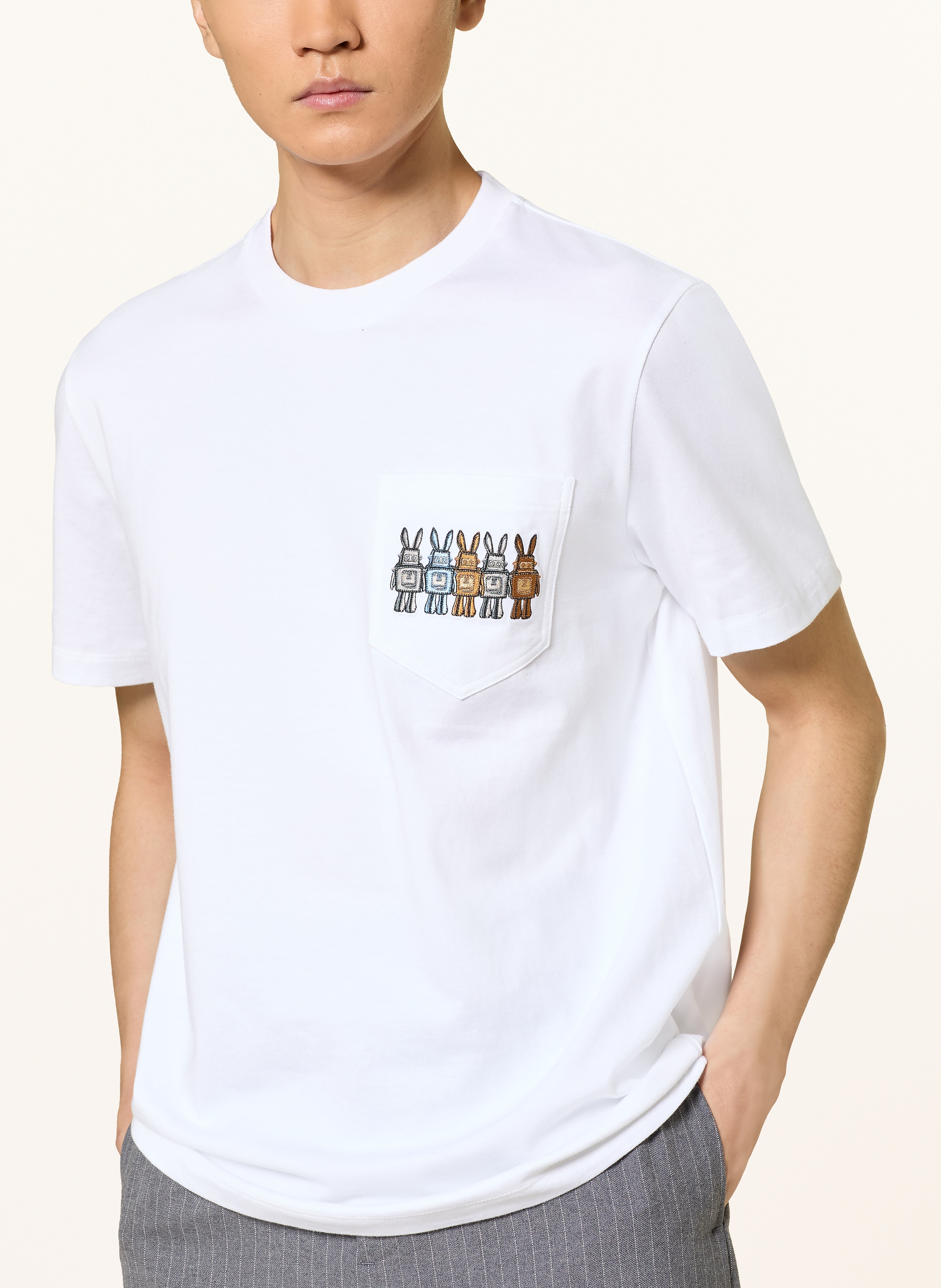 Thumbnail - Mcm T-Shirt Rabot weiss