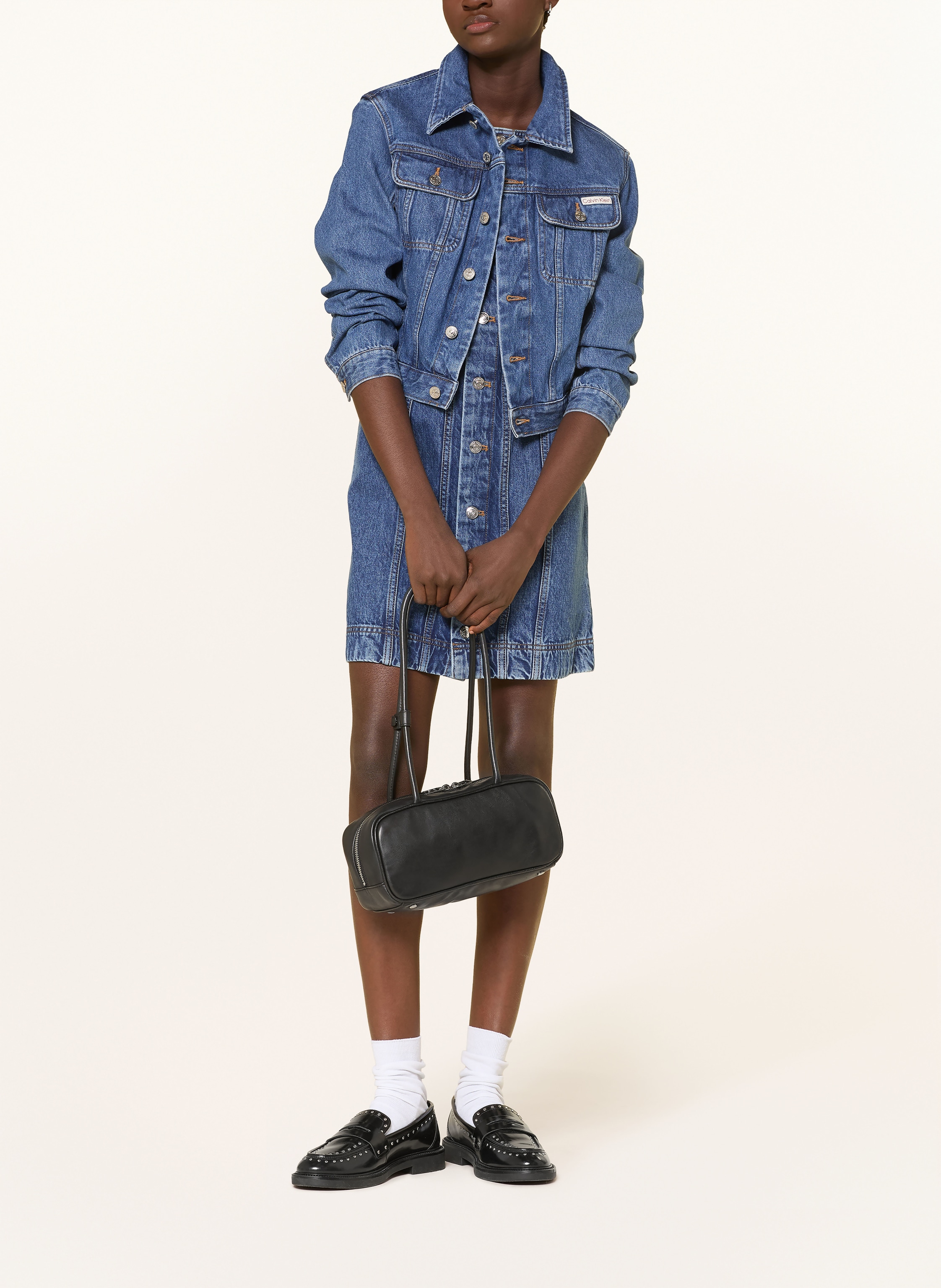 Thumbnail - Calvin Klein Jeans Jeanskleid blau