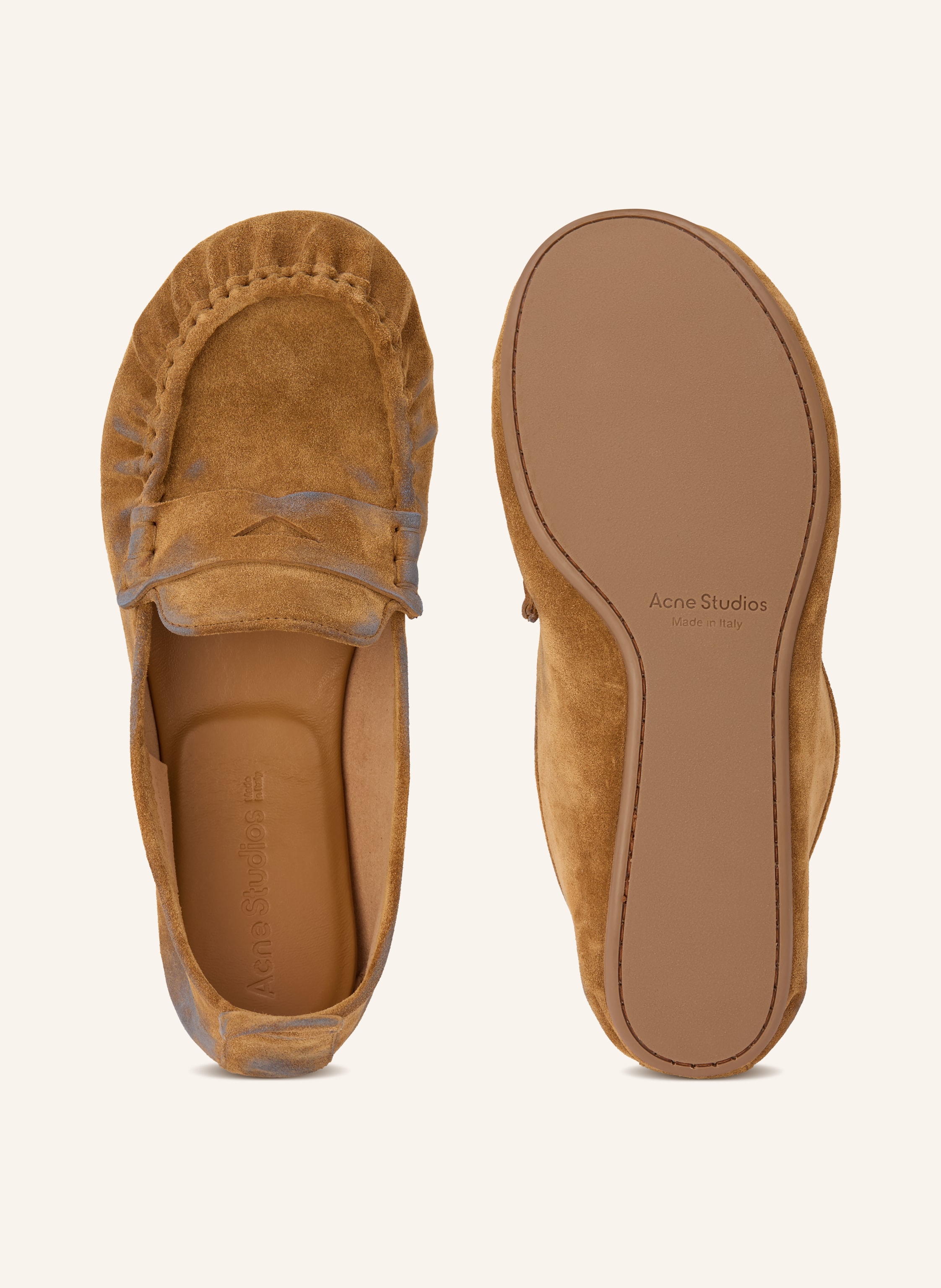 Thumbnail - Acne Studios Penny-Loafer beige