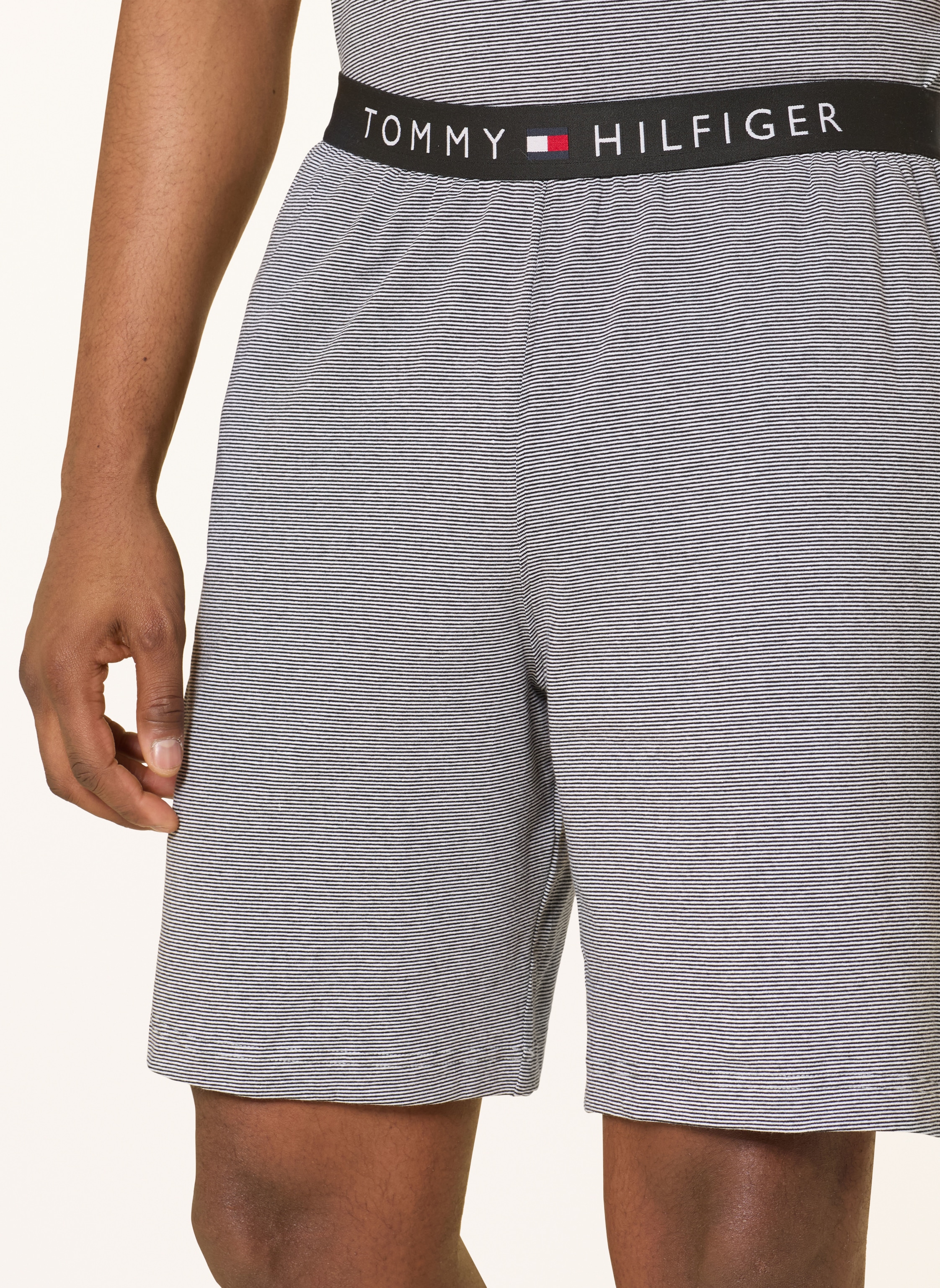 Thumbnail - Tommy Hilfiger Shorty-Schlafanzug schwarz