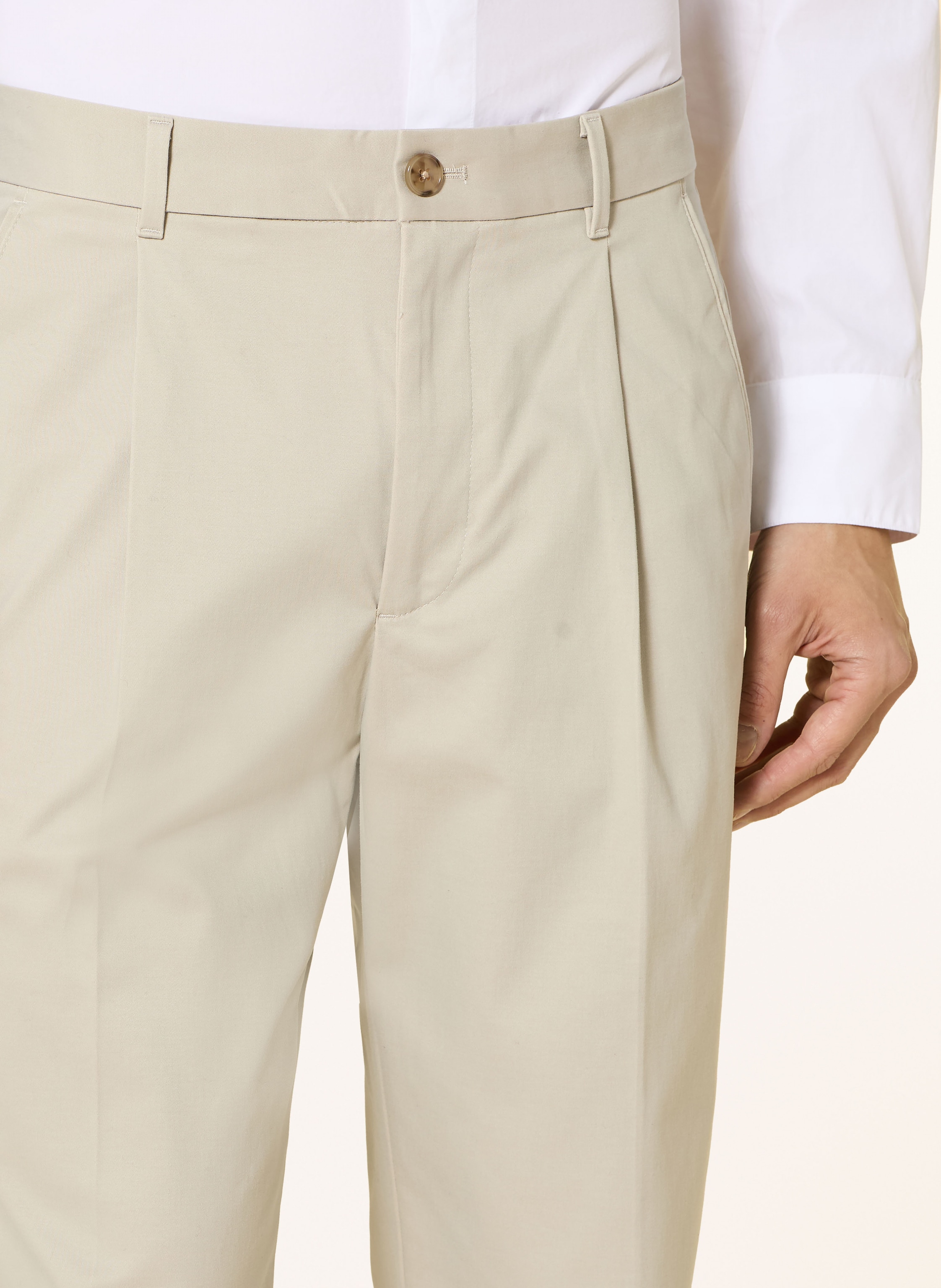 Thumbnail - Calvin Klein Chino Straight Fit beige