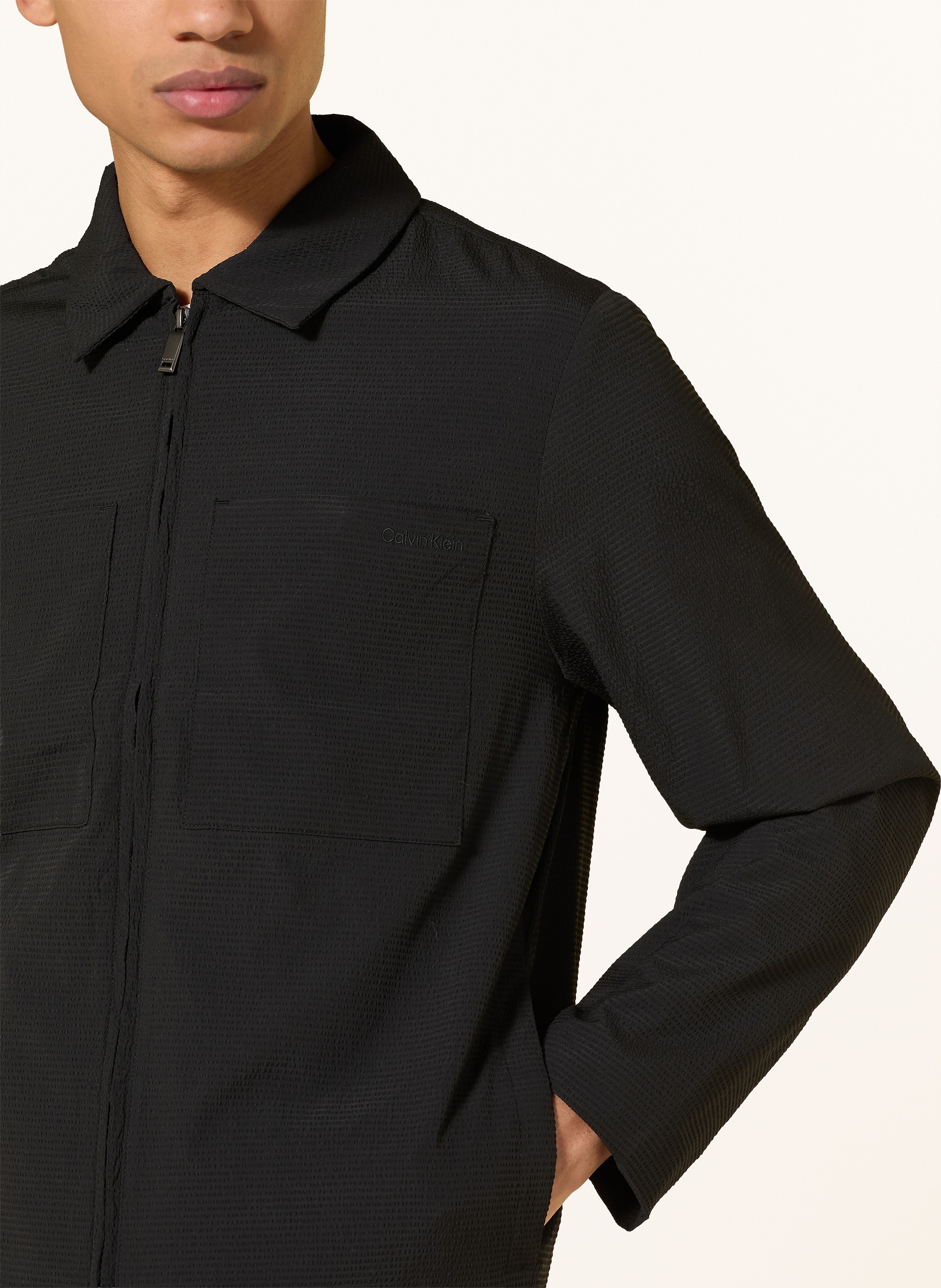 Thumbnail - Calvin Klein Overjacket schwarz