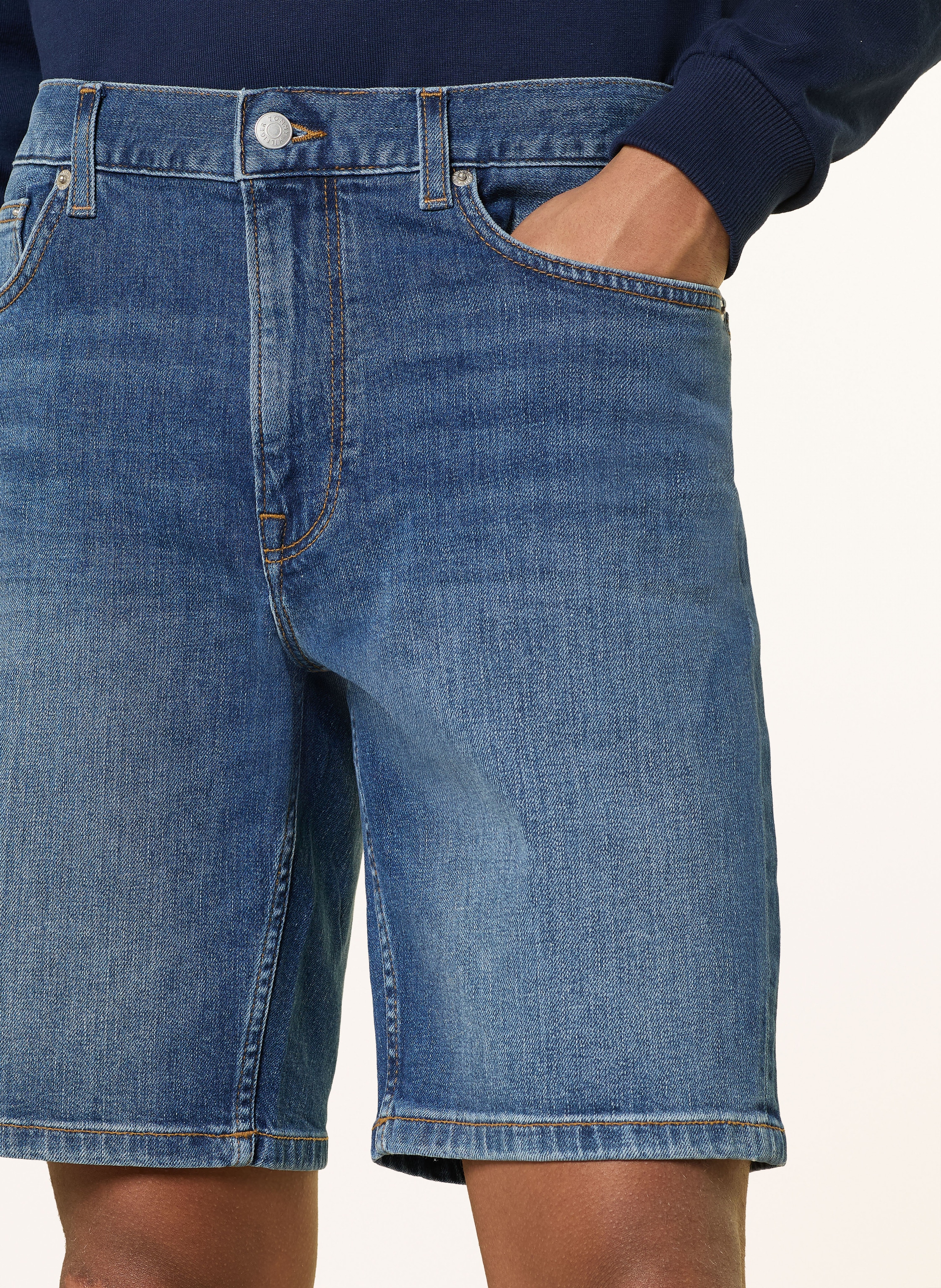 Thumbnail - Tommy Hilfiger Jeansshorts Slim Fit blau