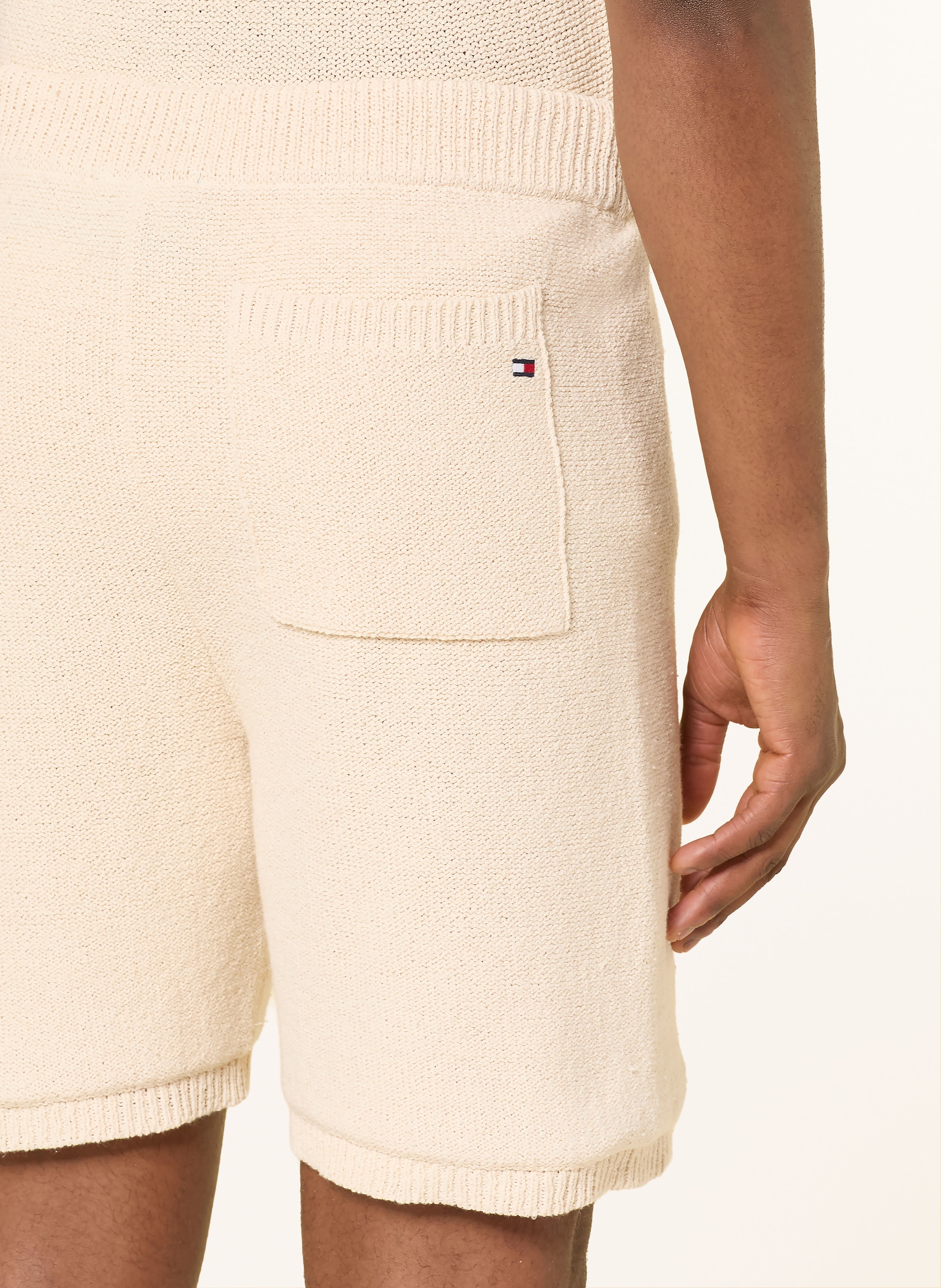 Thumbnail - Tommy Hilfiger Strickshorts beige