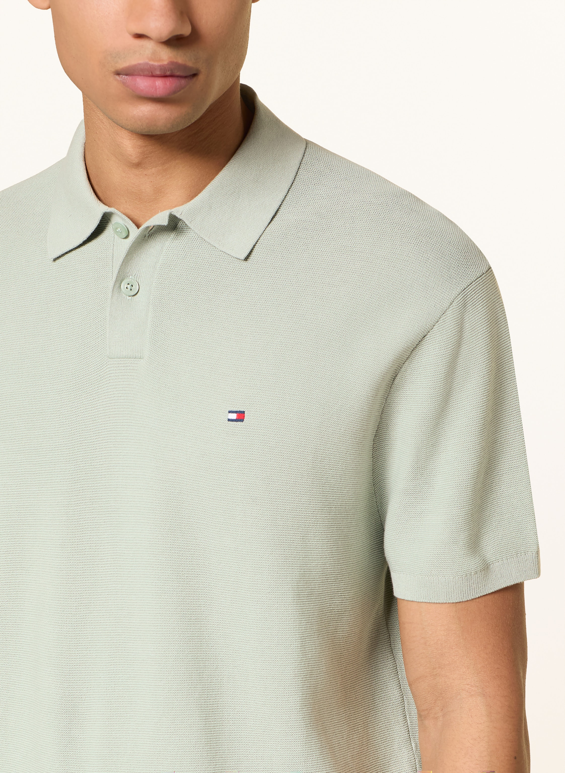 Thumbnail - Tommy Hilfiger Piqué-Poloshirt gruen