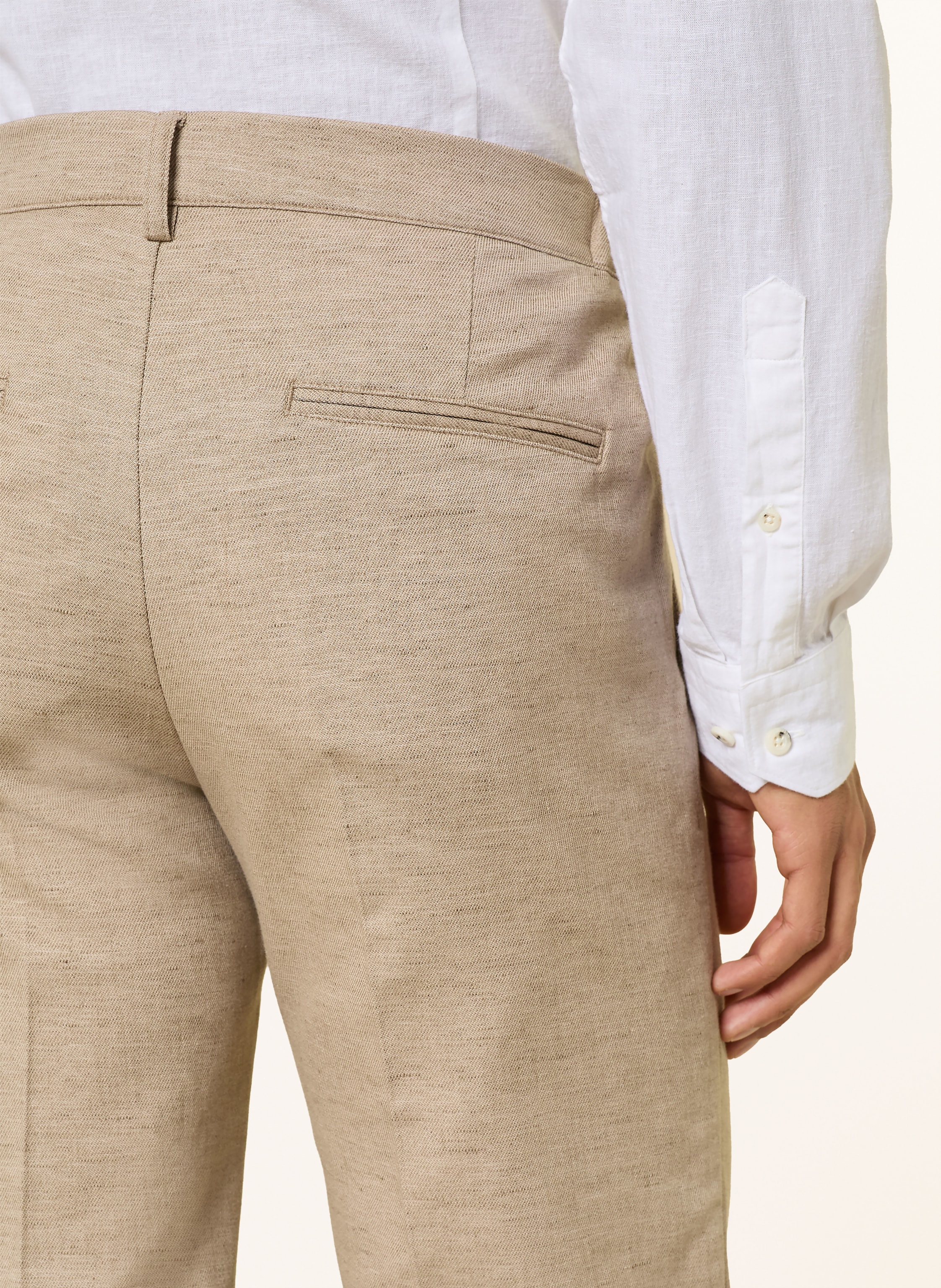 Thumbnail - Profuomo Chino Slim Fit beige
