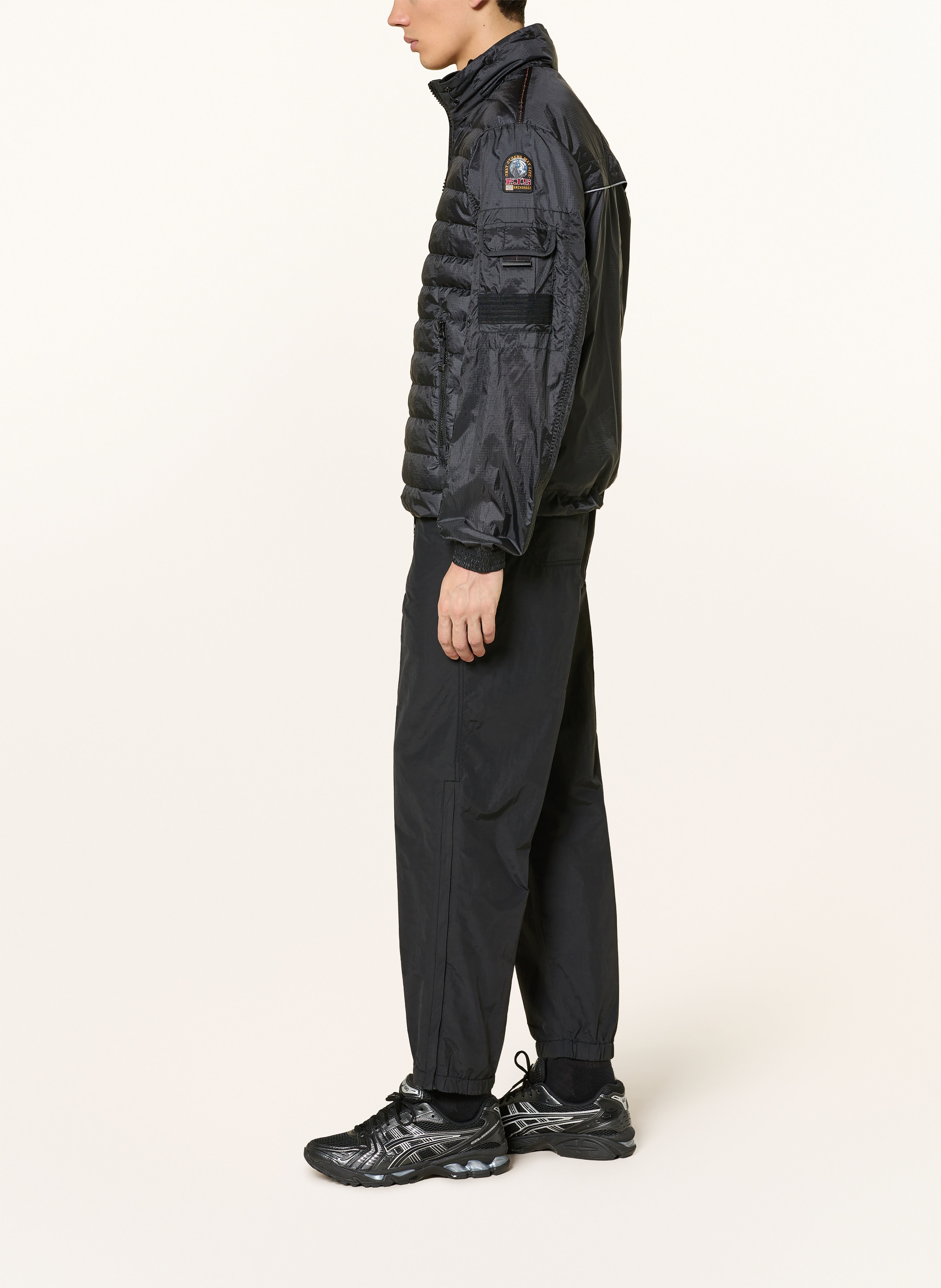 Thumbnail - Parajumpers Hose Alban Im Jogging-Stil schwarz