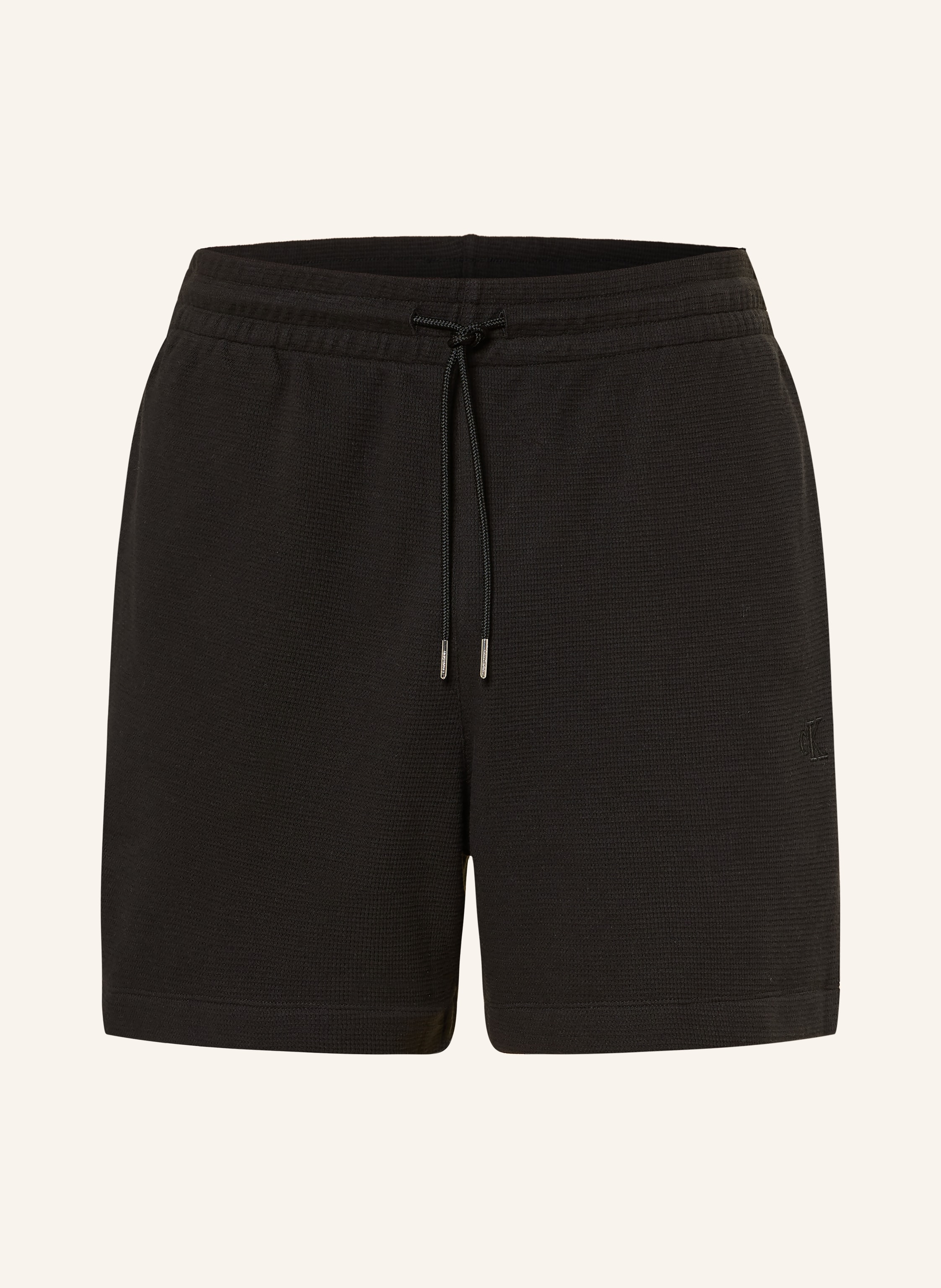 Calvin Klein Jeans Sweatshorts schwarz