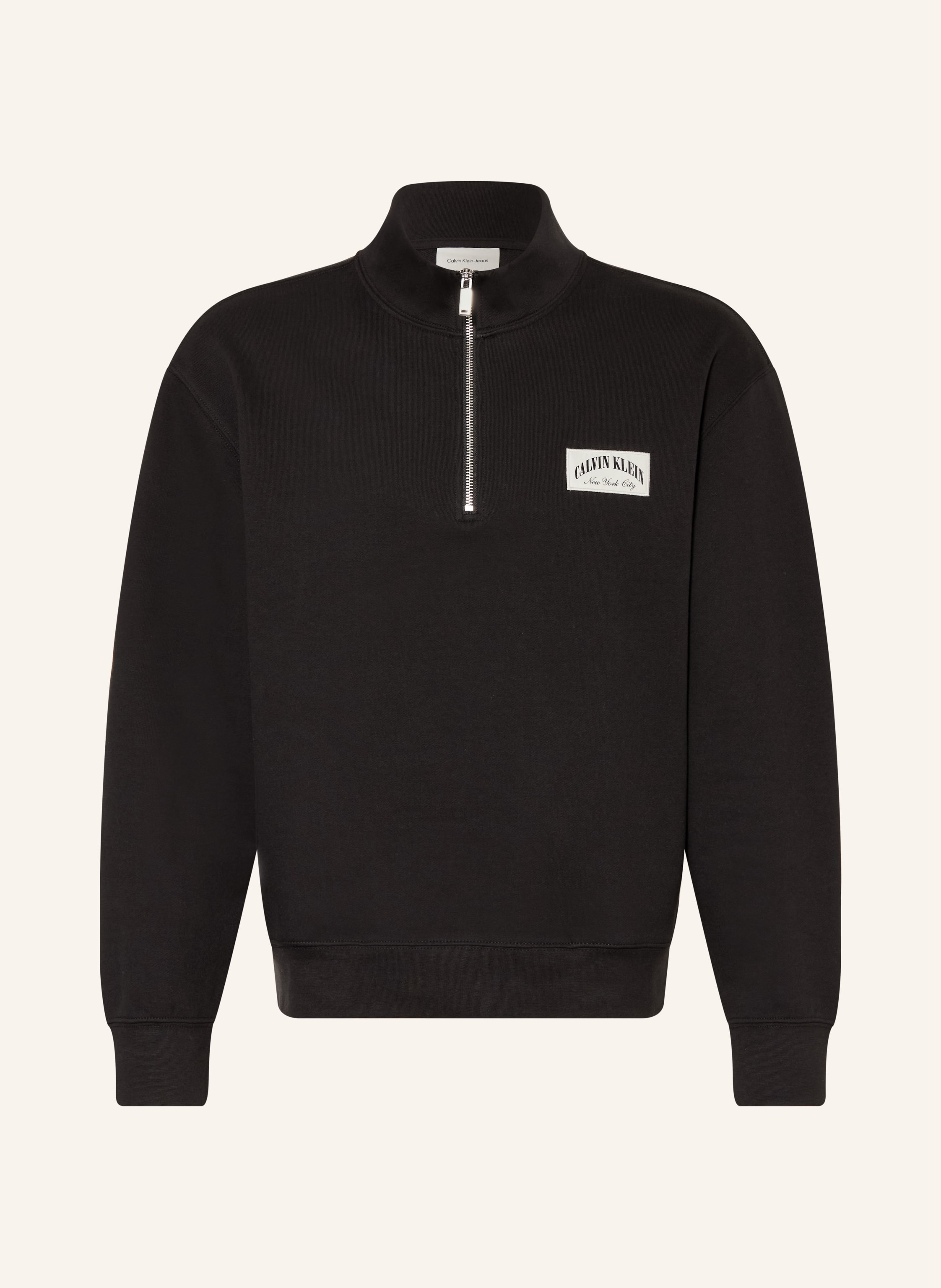 Calvin Klein Jeans Sweat-Troyer schwarz