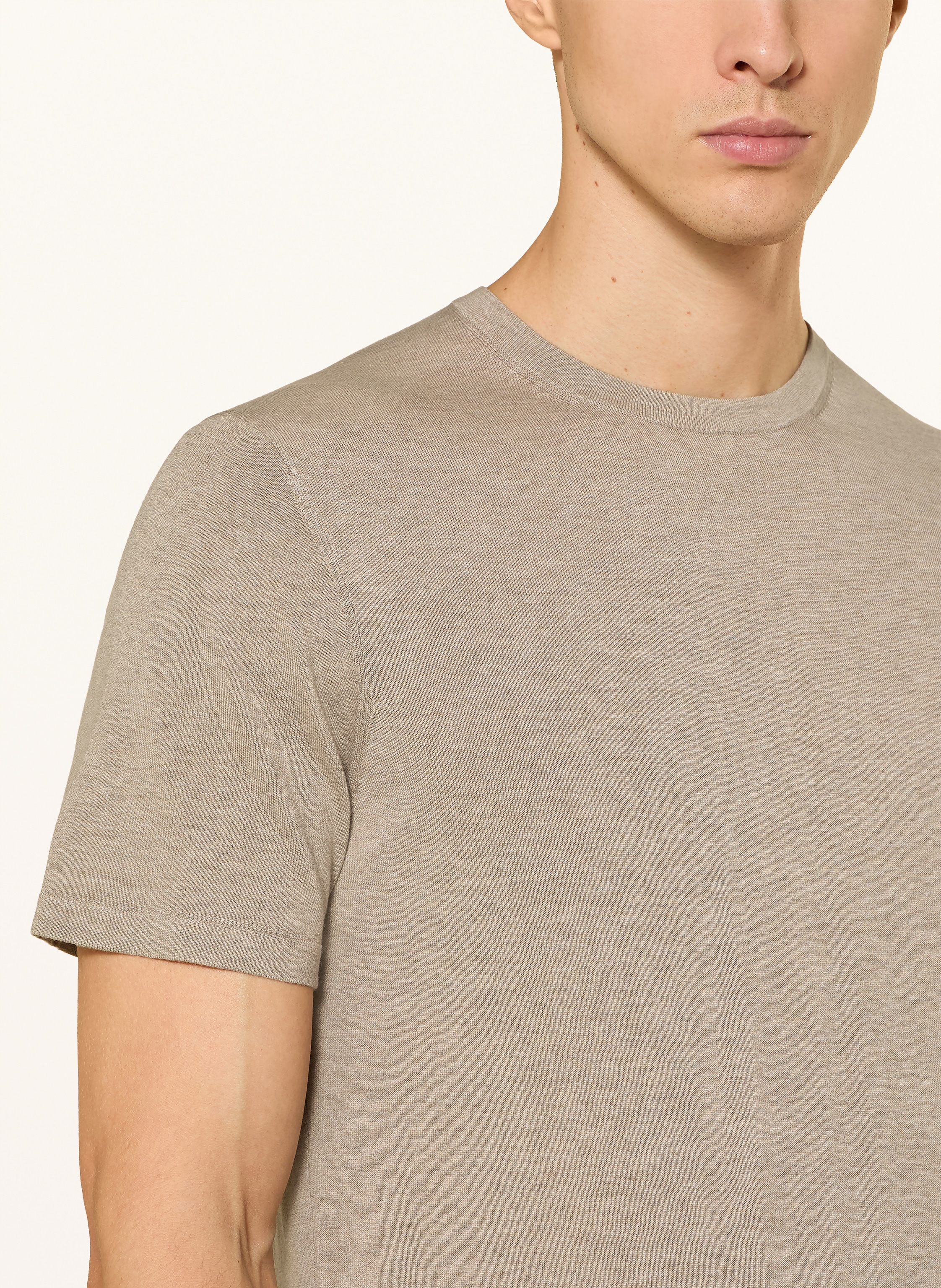 Thumbnail - Profuomo T-Shirt beige