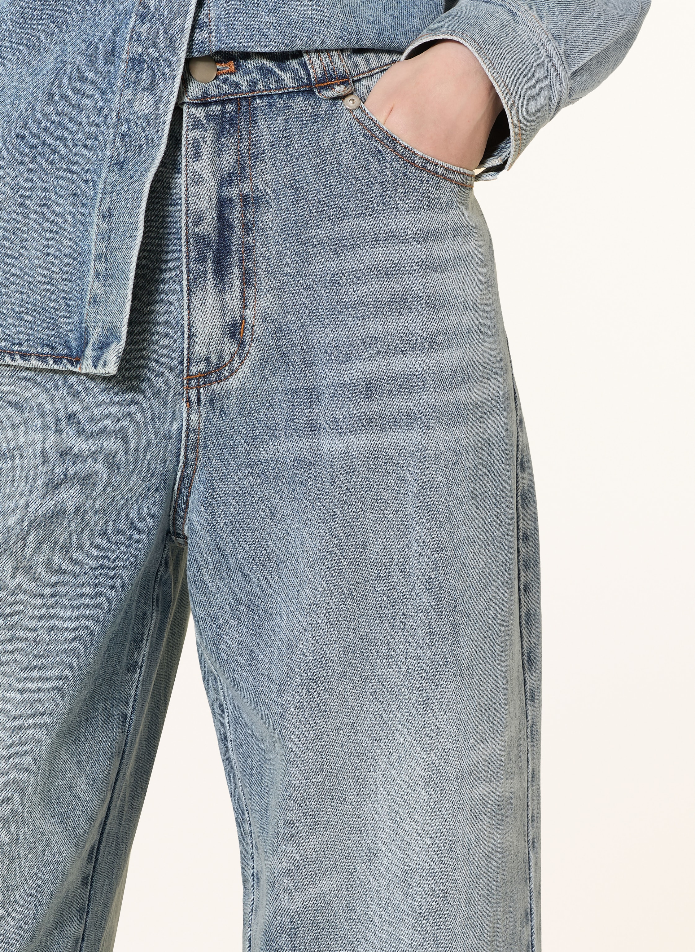 Thumbnail - Sofie Schnoor Straight Jeans Norahsw blau