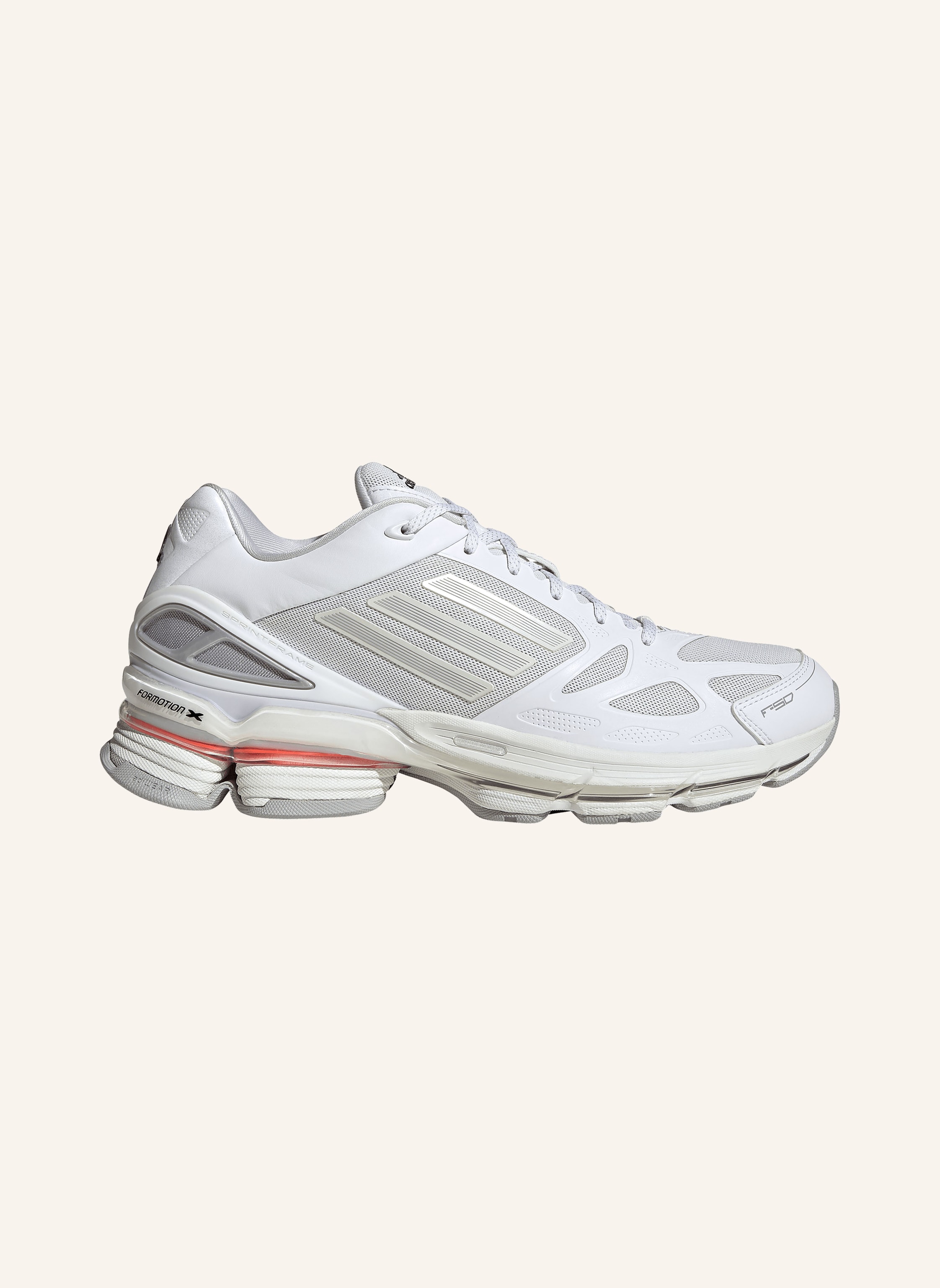 Adidas Originals Adidas Originals Sneaker Adizero f50 weiss in WEISS / BEIGE / GRAU