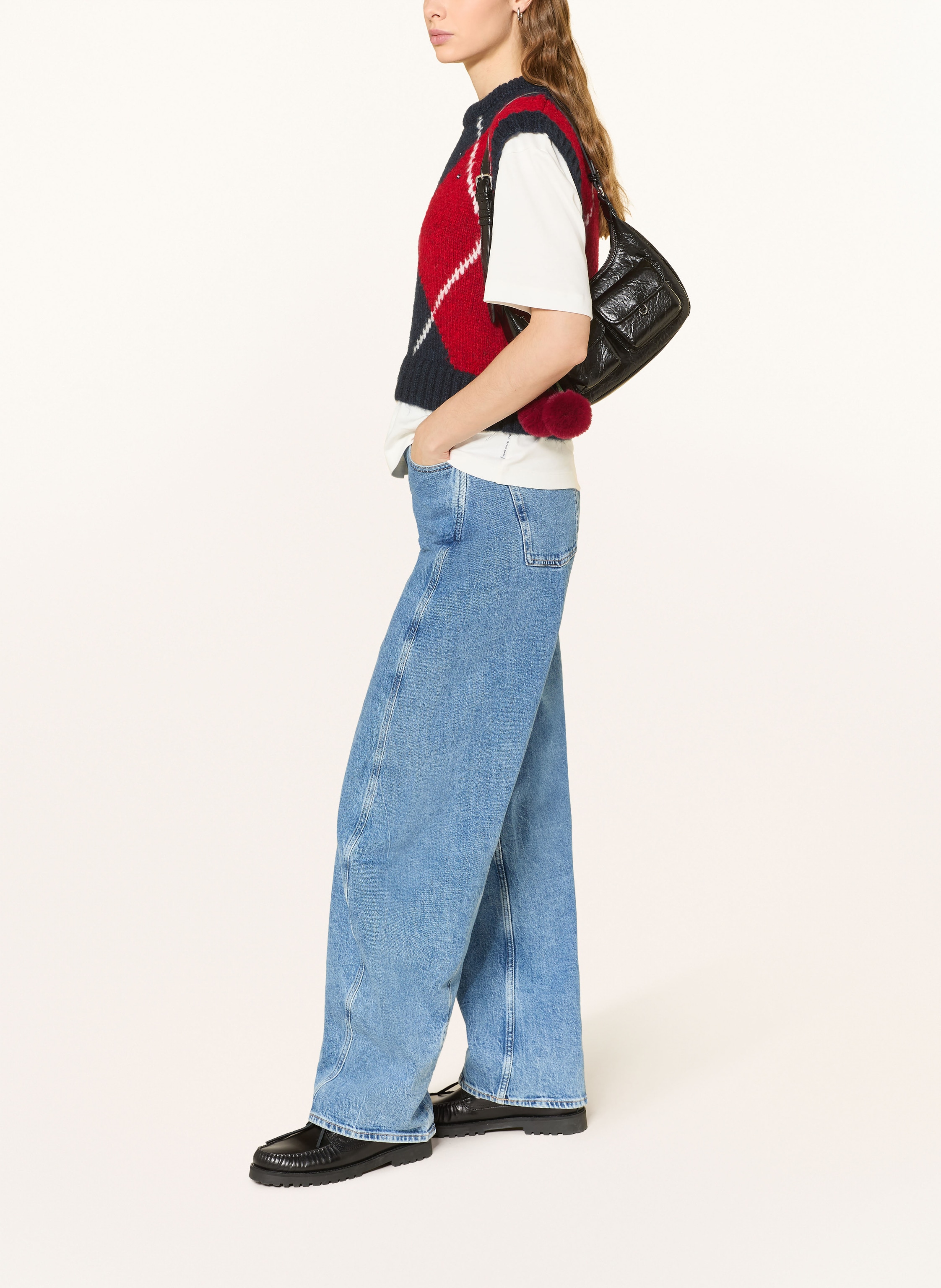 Thumbnail - Tommy Jeans Barrel Jeans Ella blau