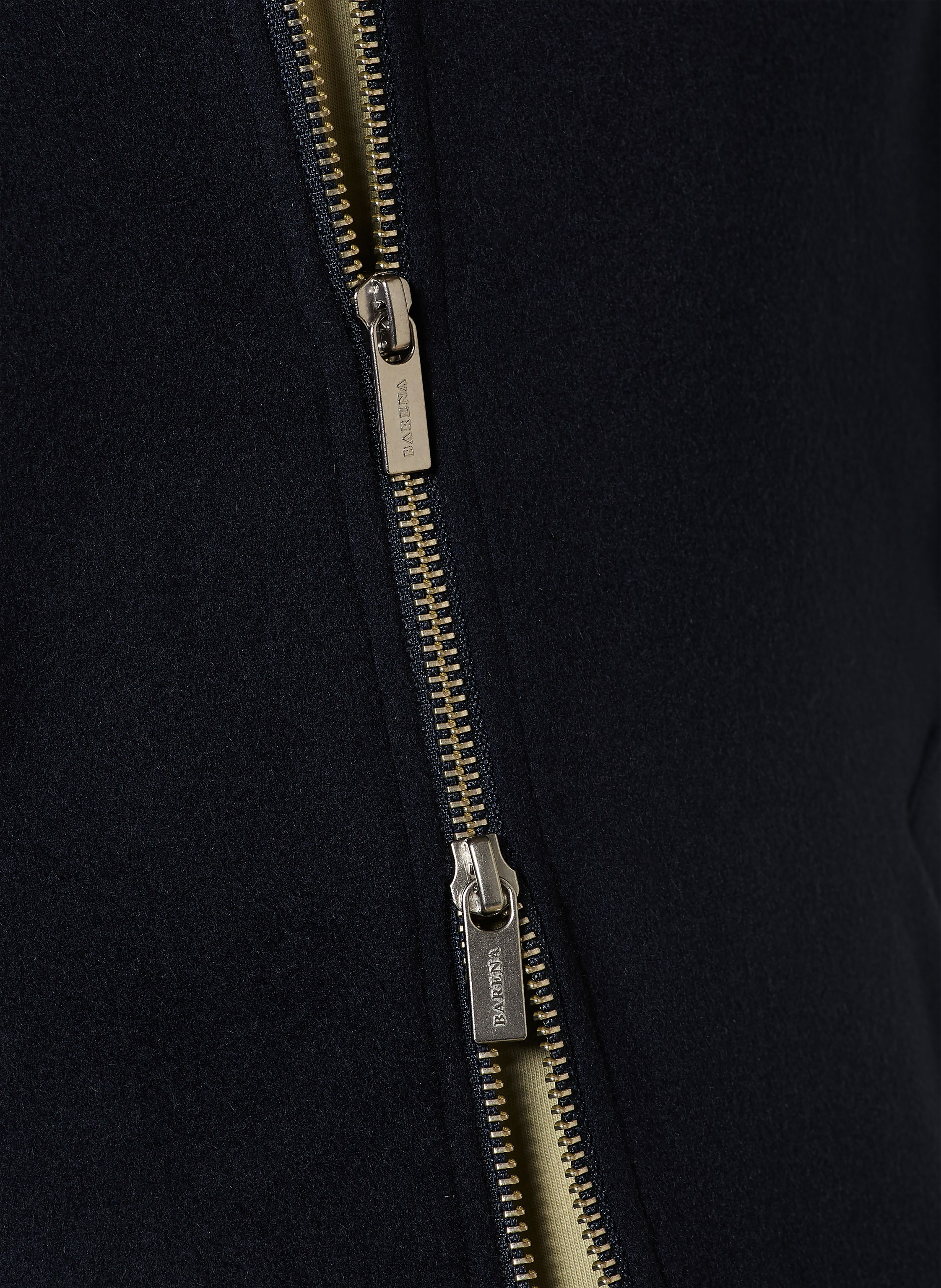 Thumbnail - Barena Venezia Cashmere-Blouson Gabier blau